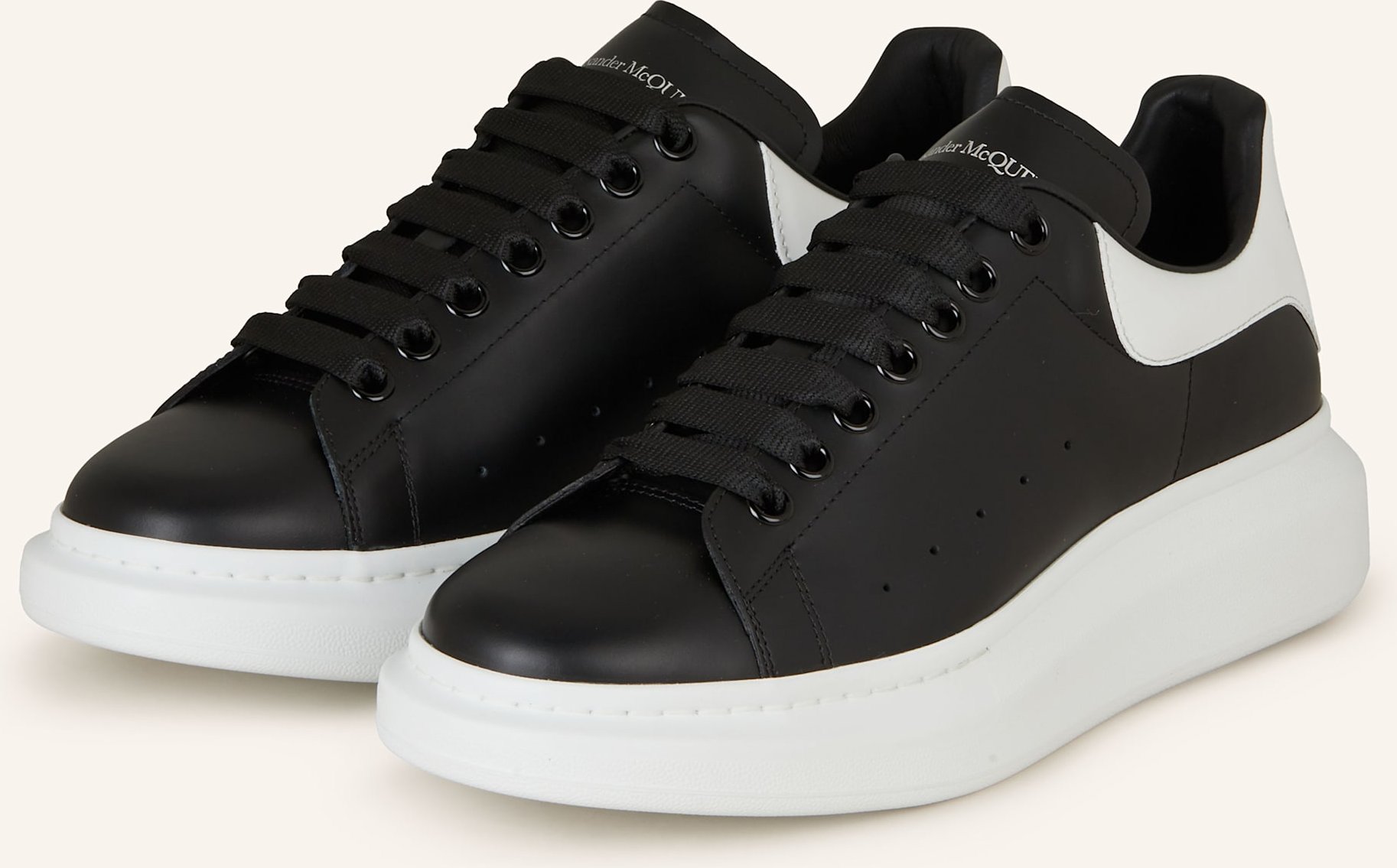 Mcqueen Sneaker schwarz