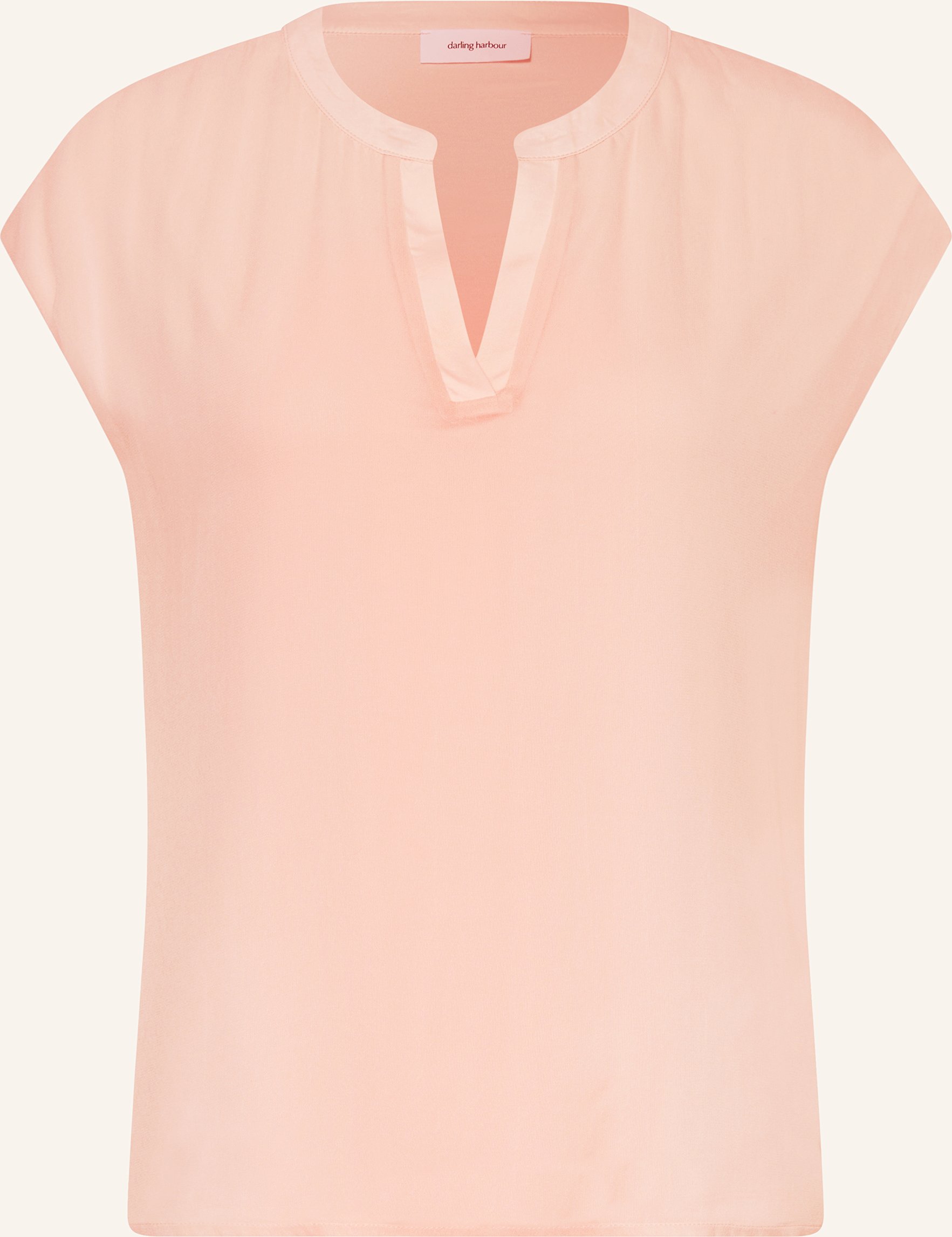 Darling Harbour Blusenshirt Im Materialmix rosa