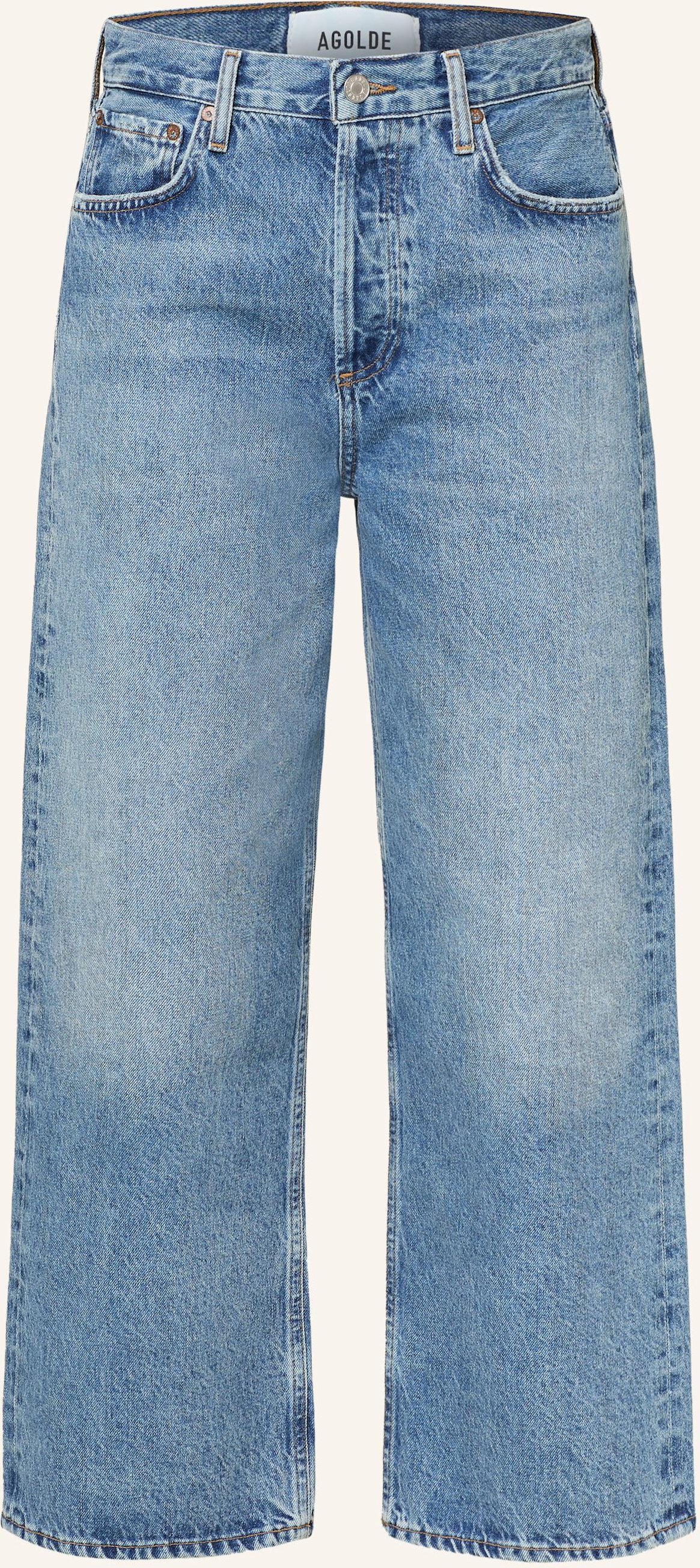 Agolde Straight Jeans Ren blau