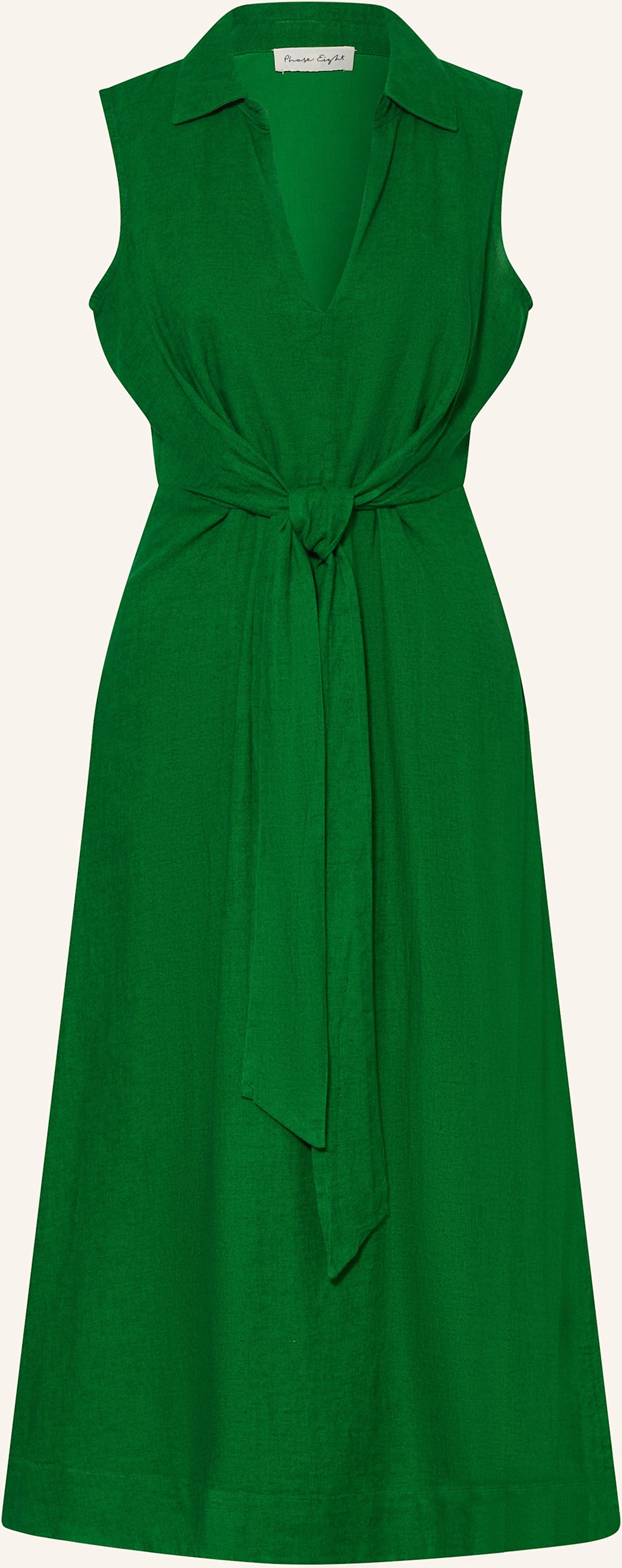 Phase Eight Kleid Becky Mit Leinen gruen