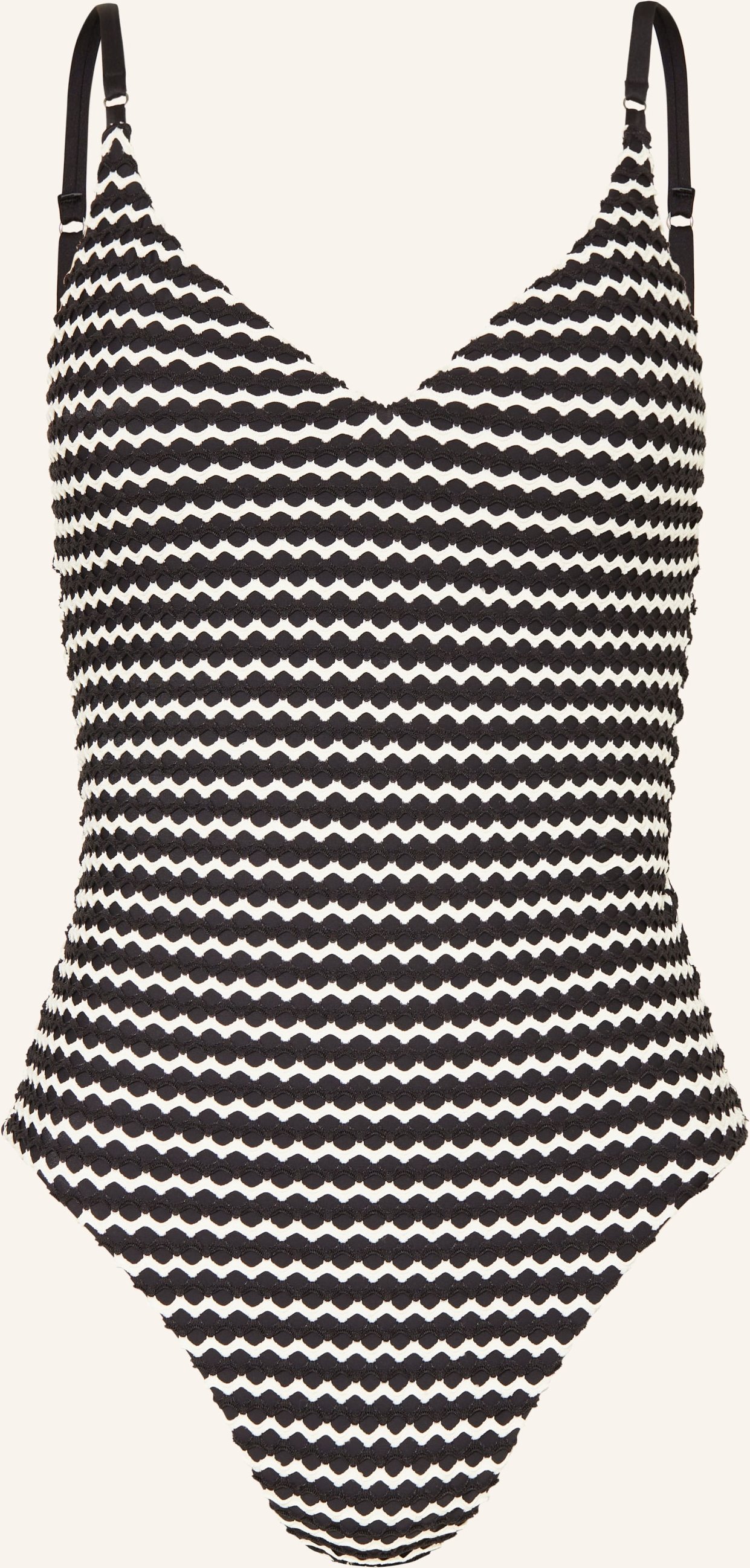 Thumbnail - Seafolly Badeanzug Mesh Effect schwarz