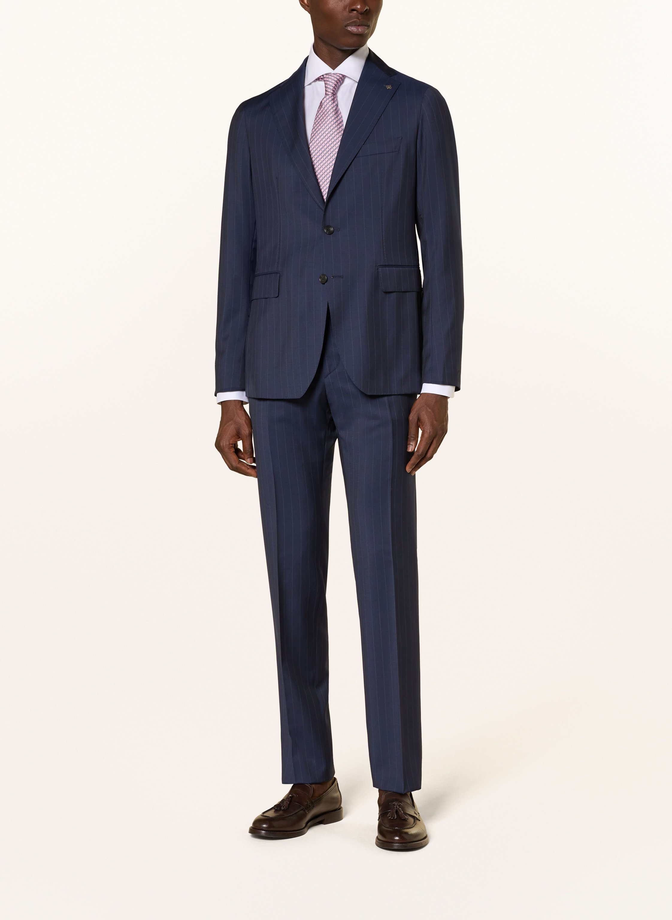 Tagliatore Anzug Extra Slim Fit blau