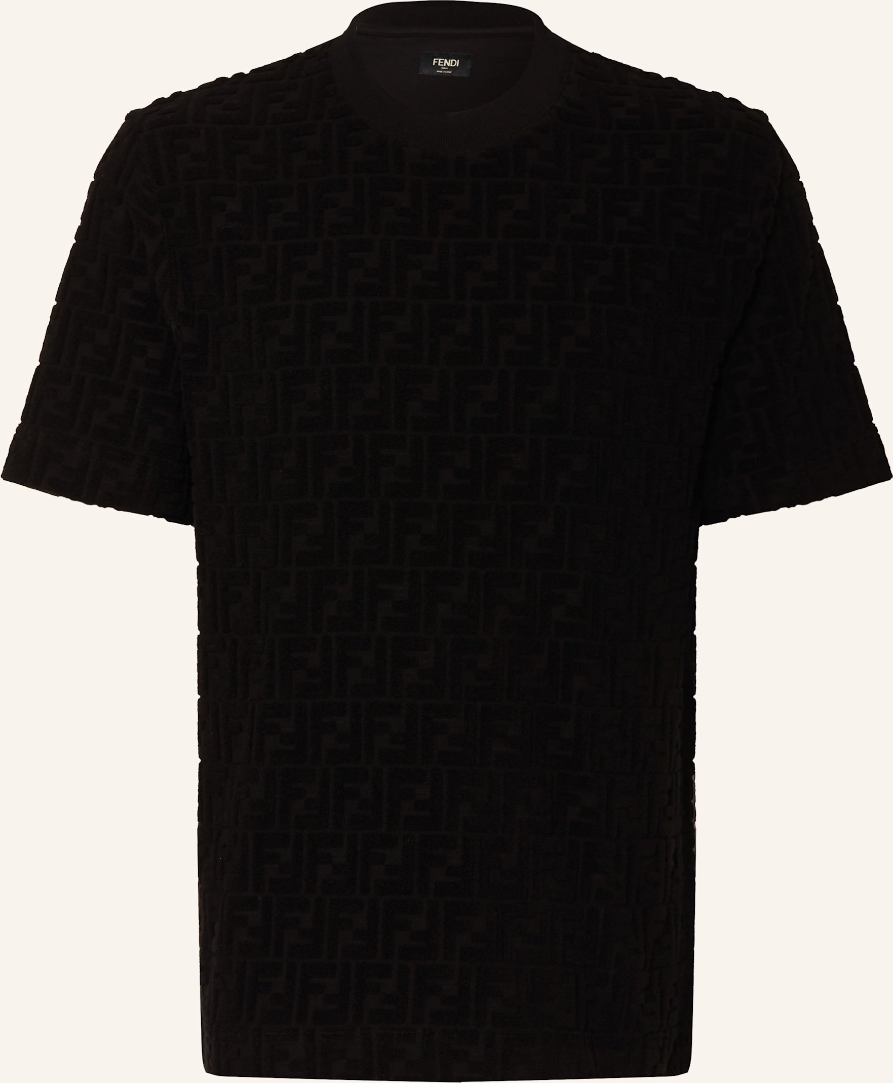 Fendi T-Shirt schwarz