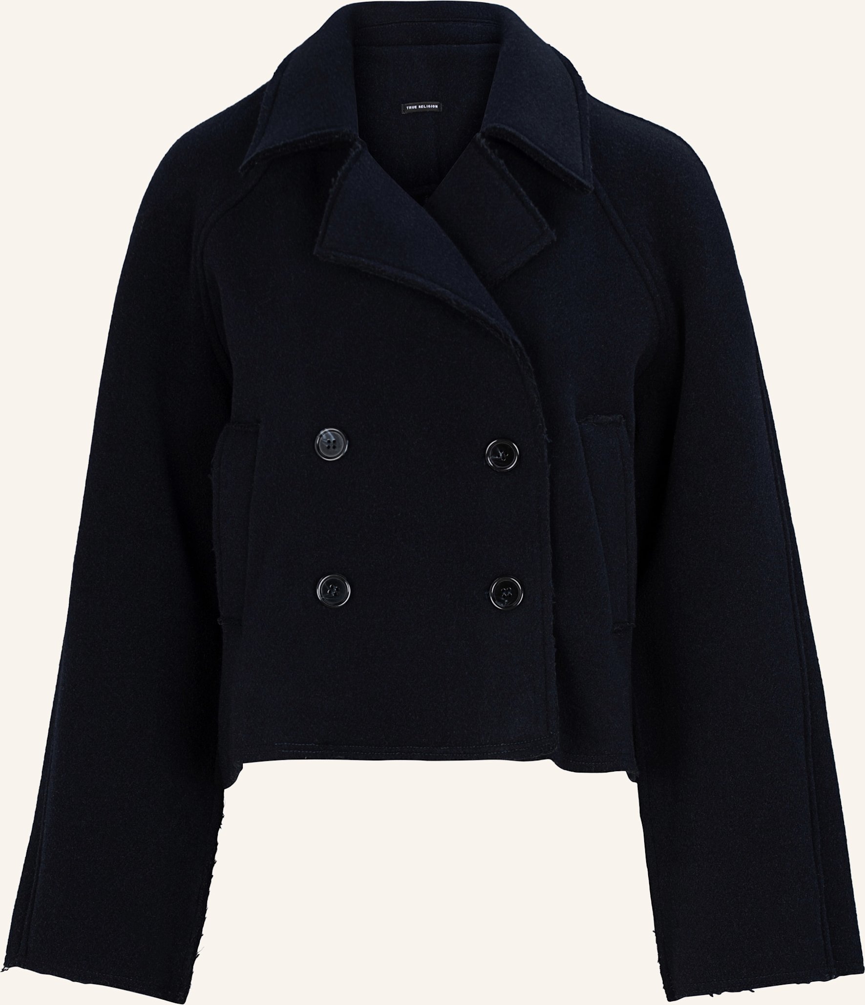 True Religion Trench-Jacke blau