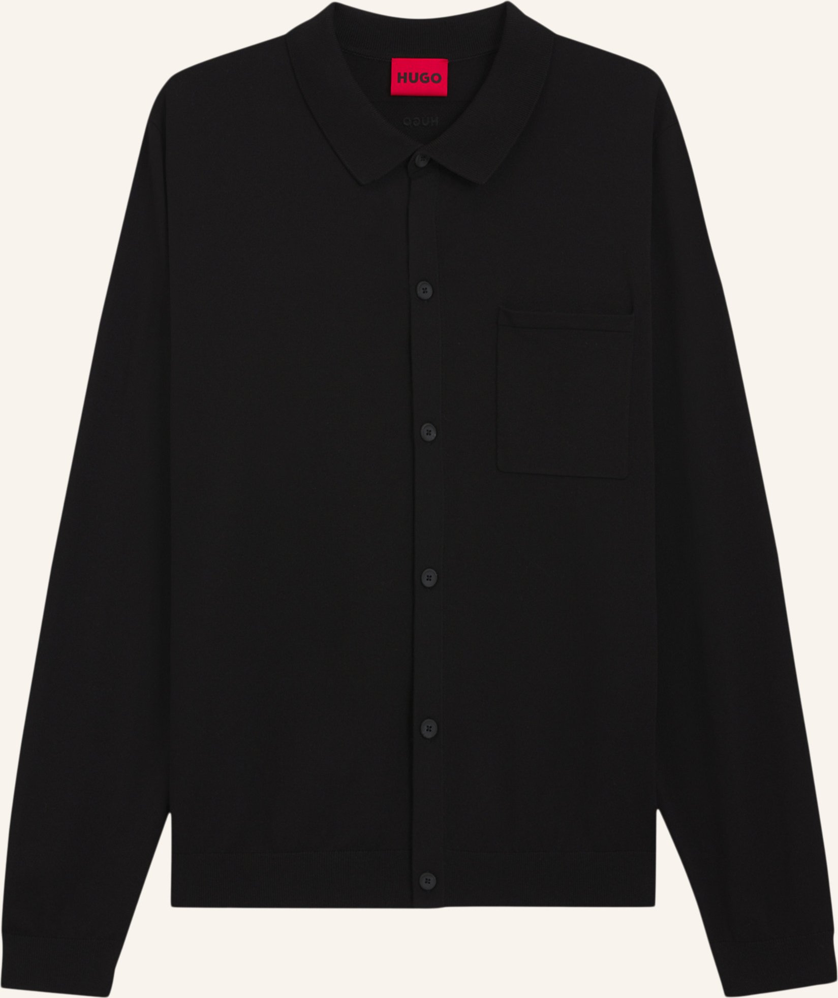 Hugo Casual Jacke San Jordan-Cv Regular Fit schwarz