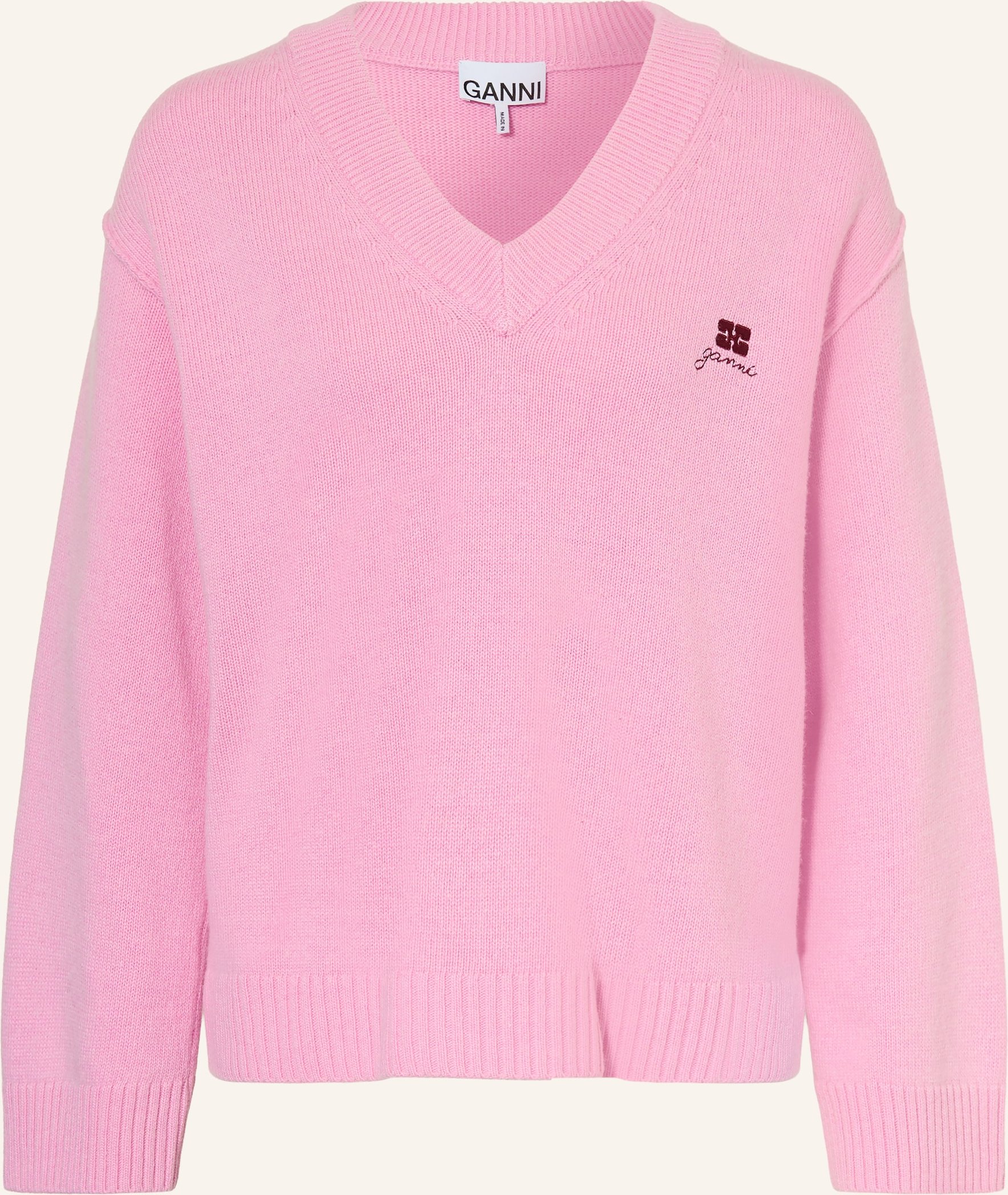Ganni Pullover pink