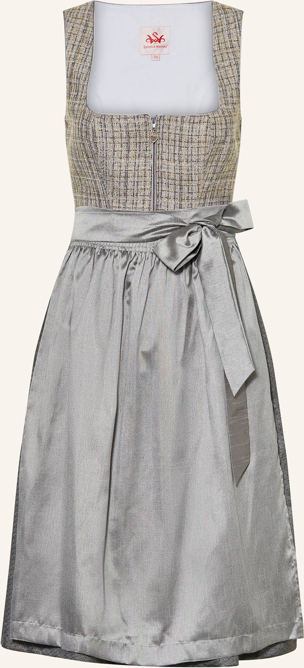 Spieth & Wensky Dirndl Gelila grau