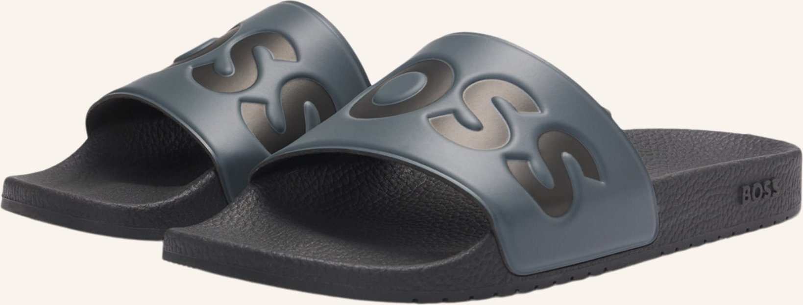 Boss Sandale Aryeh_Slid_Npvlg grau