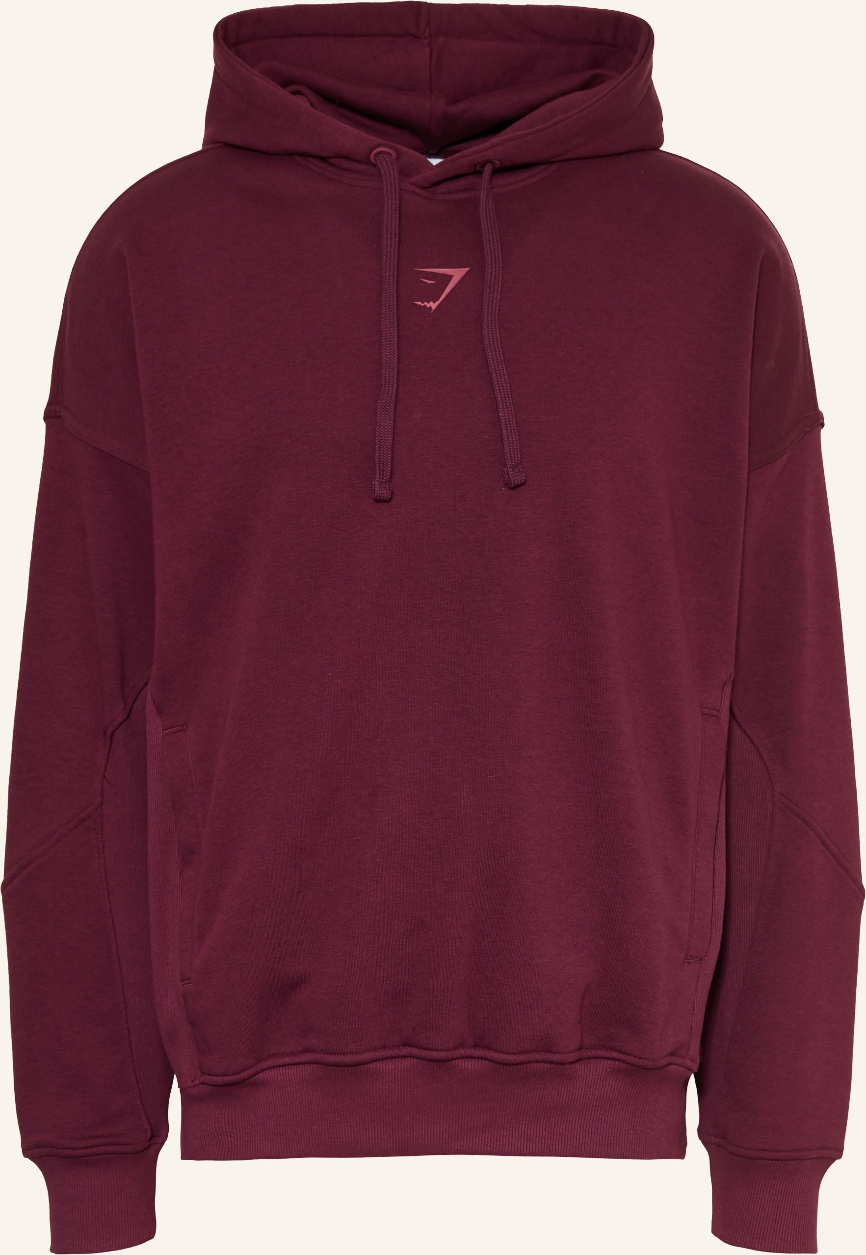 Gymshark Oversized-Hoodie Power Originals rot