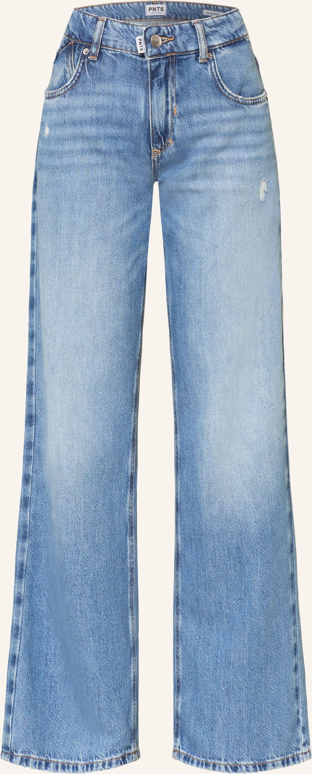 Pnts Straight Jeans The Baggy blau