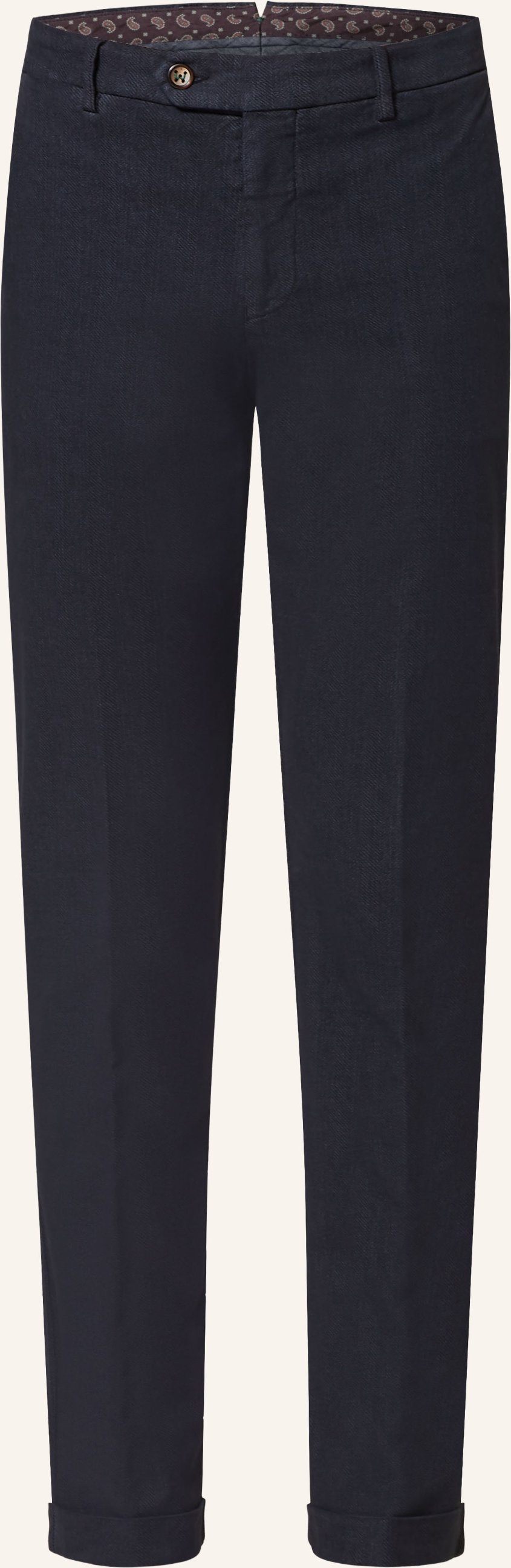 Berwich Chino Extra Slim Fit blau