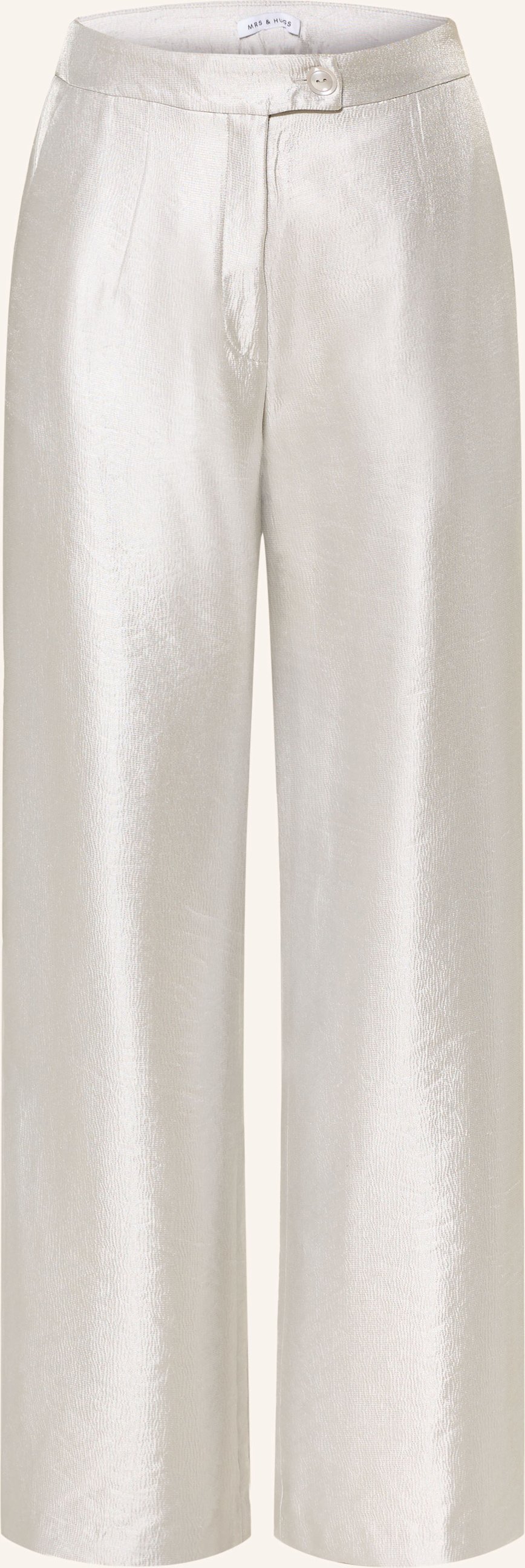 Mrs & Hugs Marlenehose silber