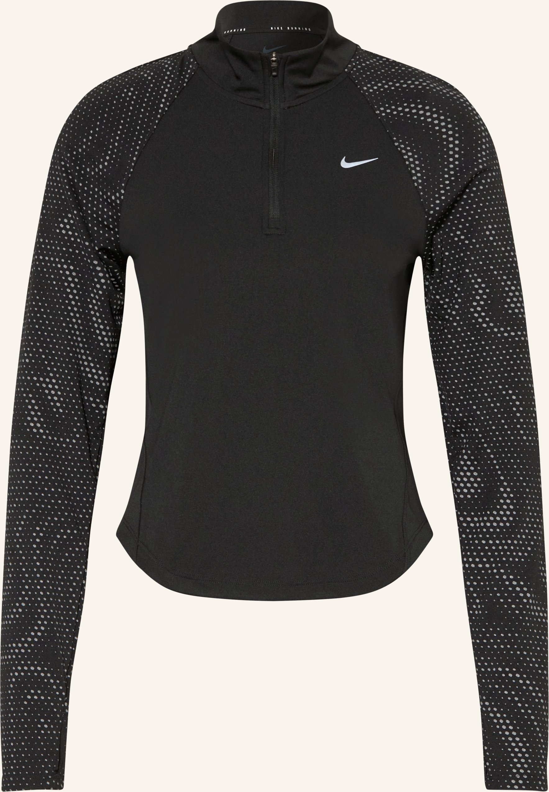 Nike Laufshirt Tempo Flash Dri-Fit schwarz