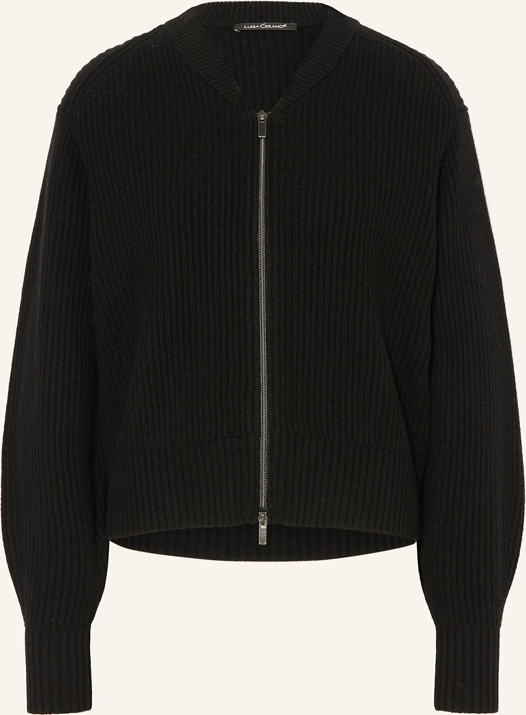 Luisa Cerano Strickjacke schwarz