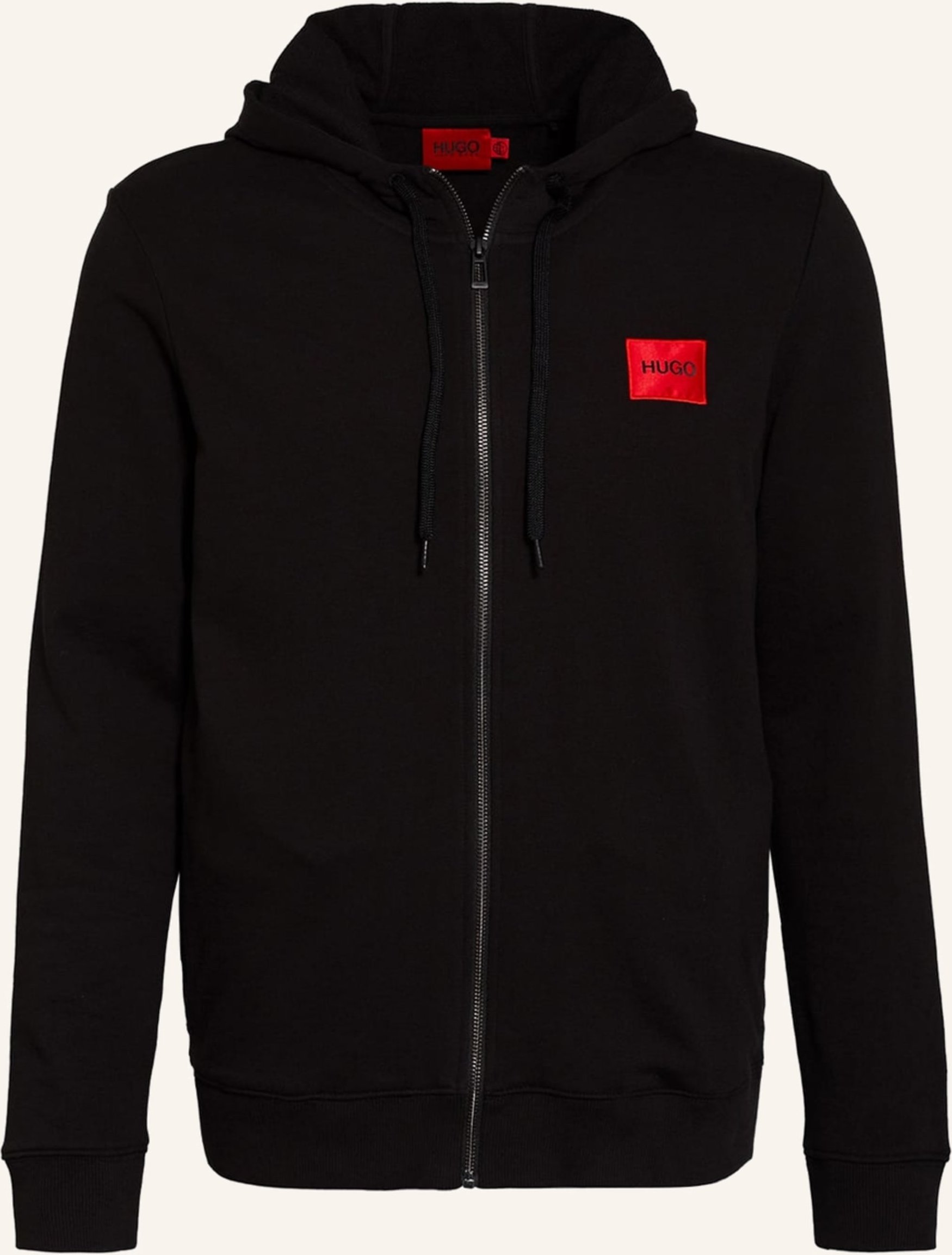 Thumbnail - Hugo Sweatjacke Daple schwarz