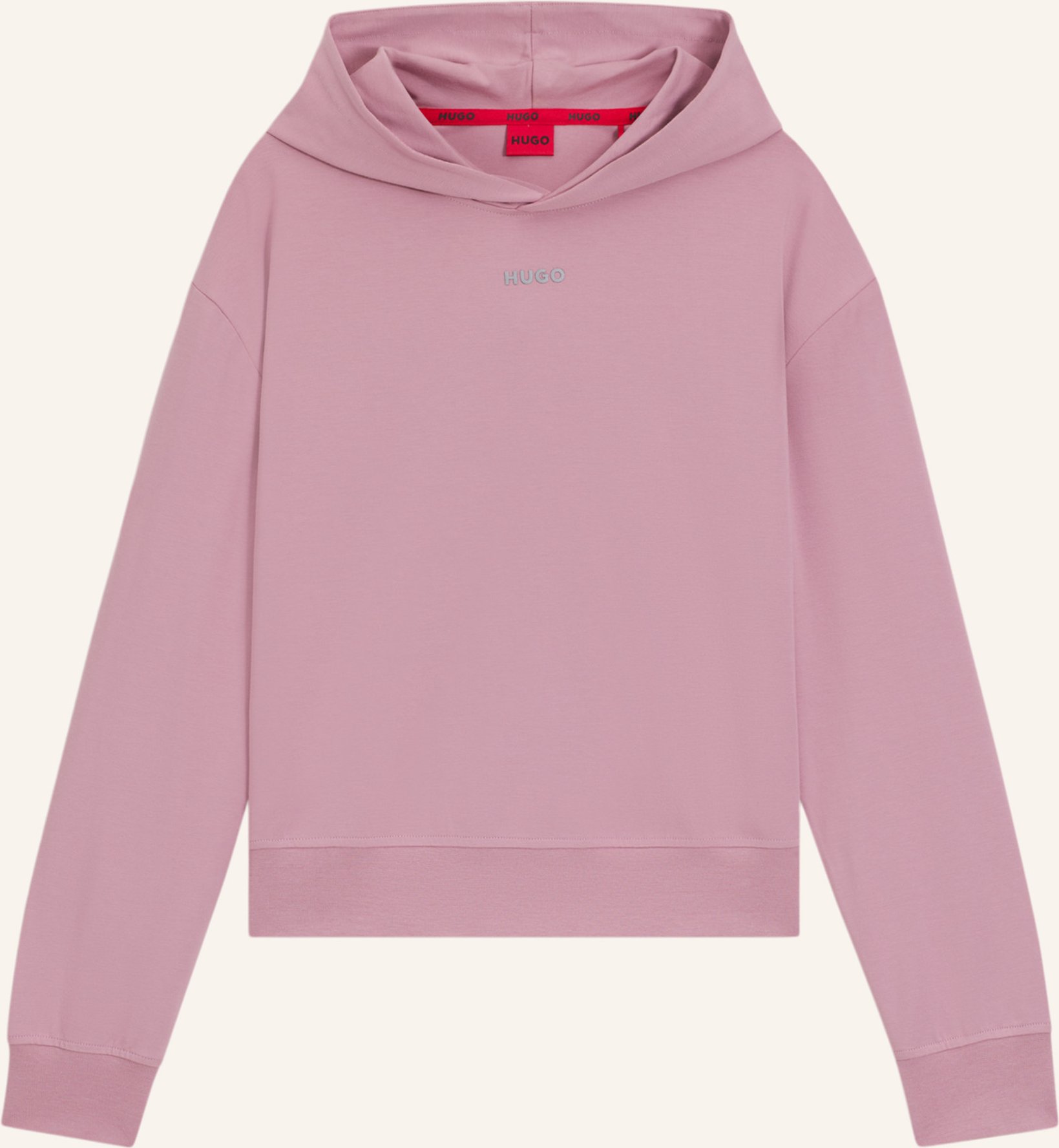 Hugo Loungewear Oberteil Shuffle_Hoodie Relaxed Fit pink
