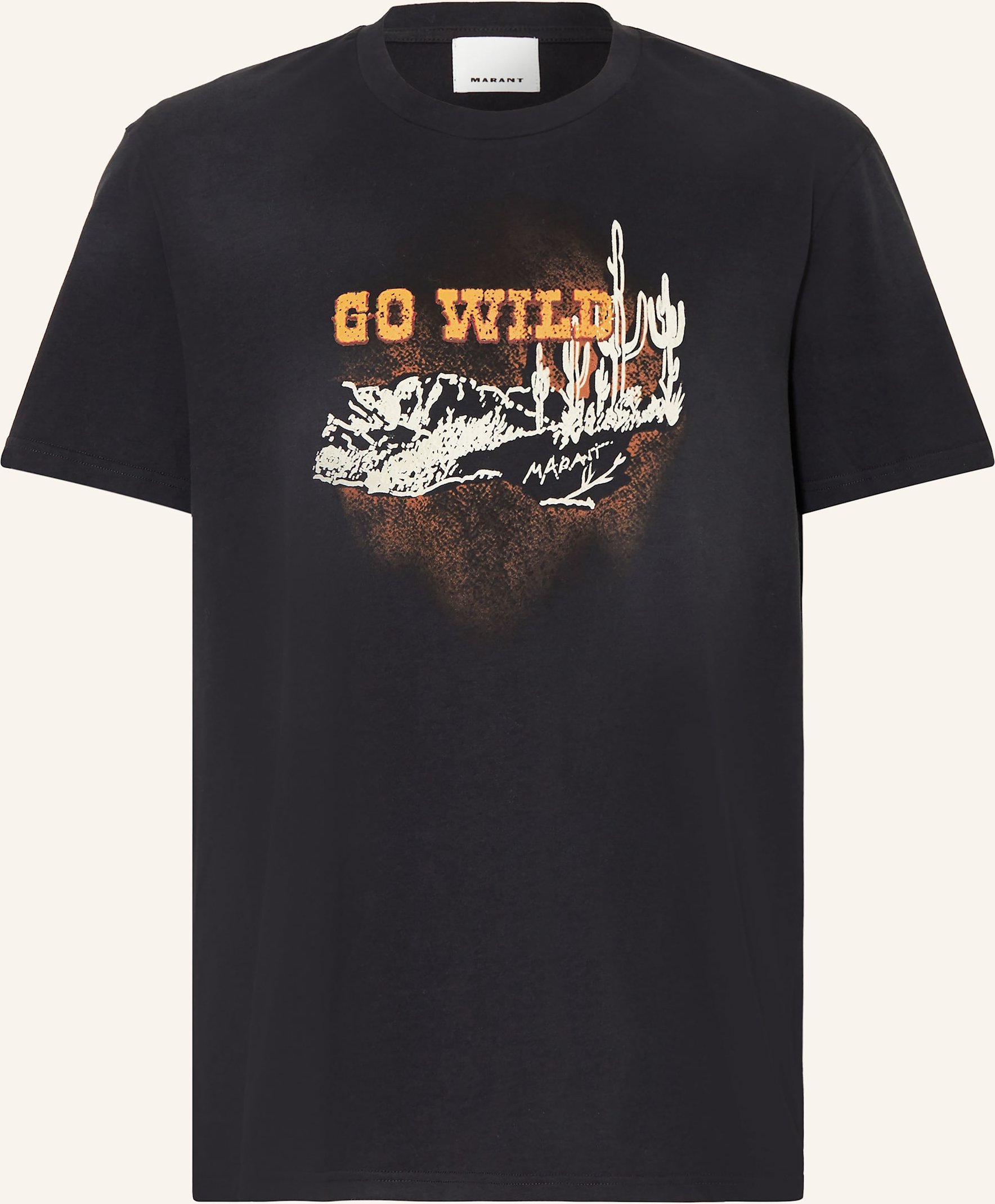 Isabel Marant T-Shirt Honore schwarz