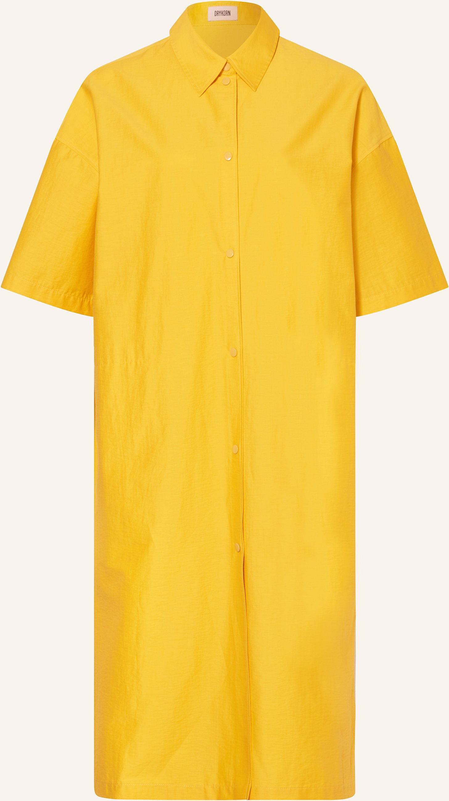Drykorn Hemdblusenkleid Rini gelb