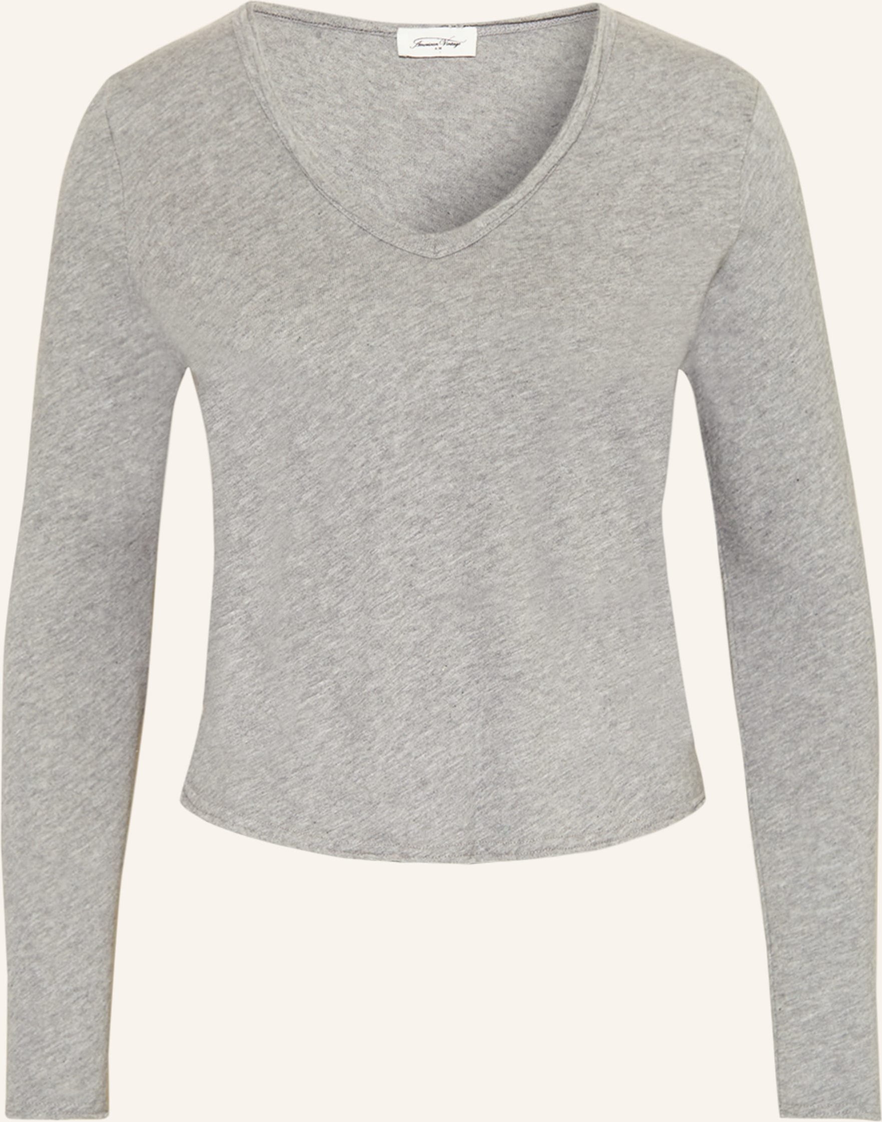 American Vintage Longsleeve Caleb grau