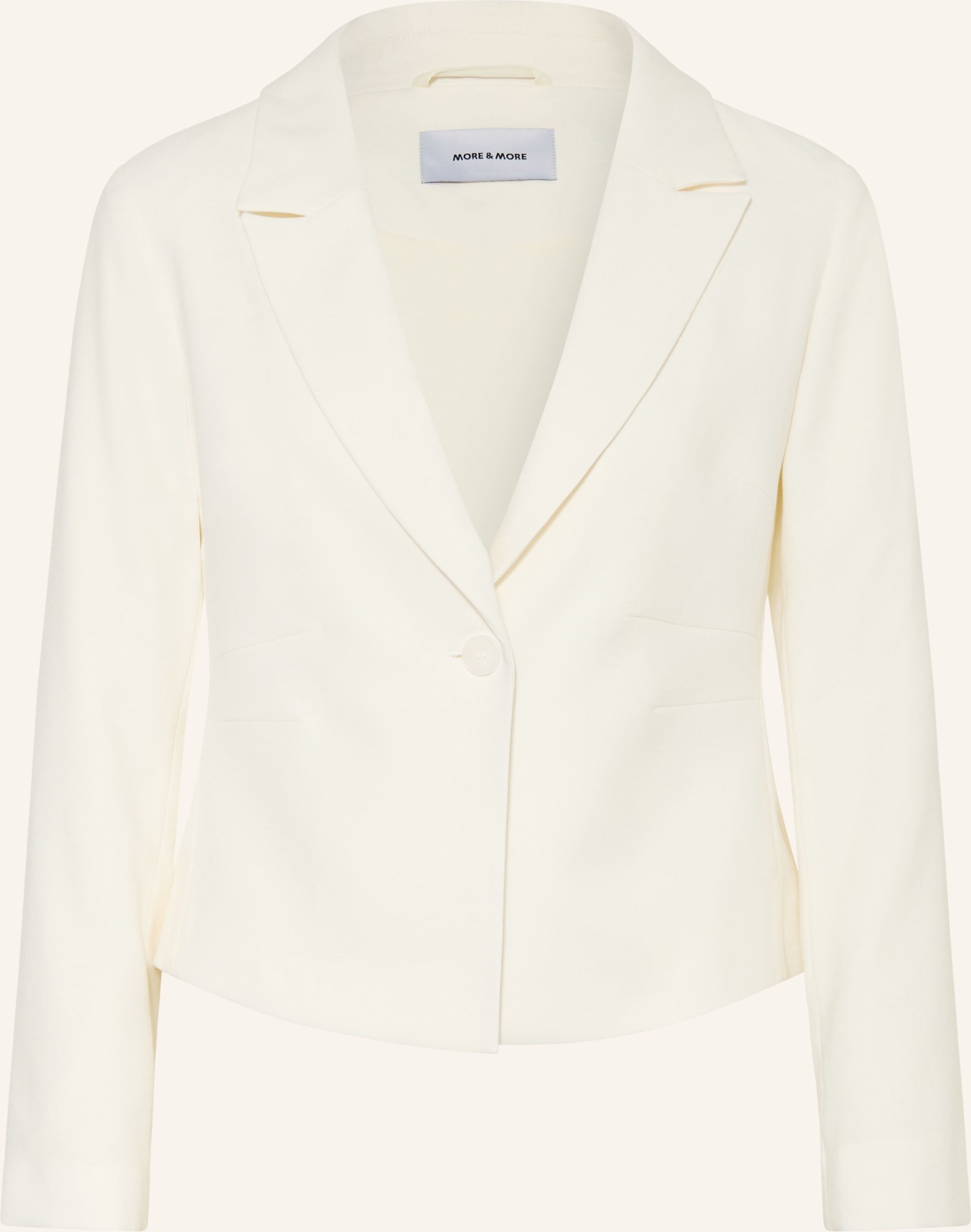 More & More Blazer weiss