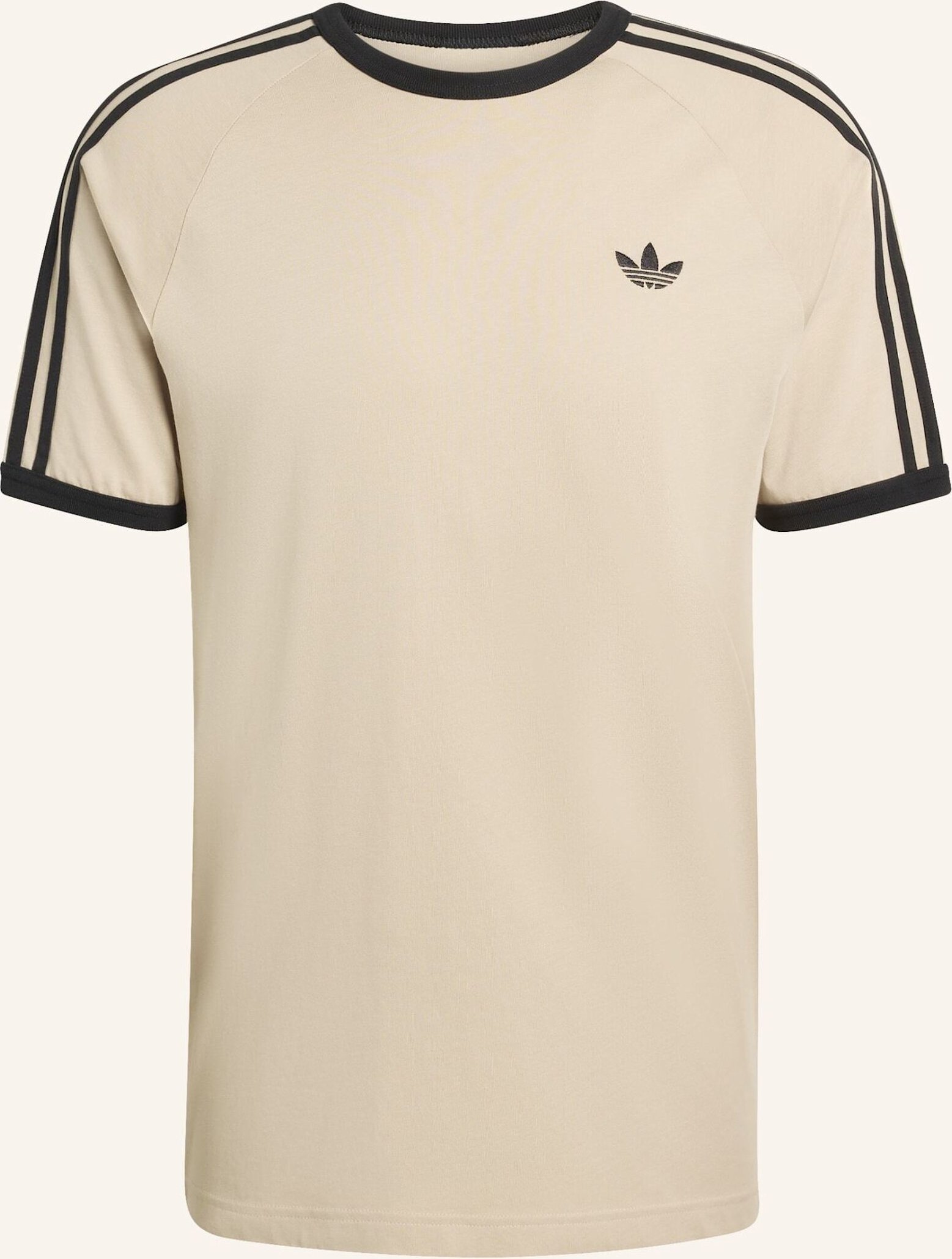 Adidas Originals T-Shirt 3-Streifen beige