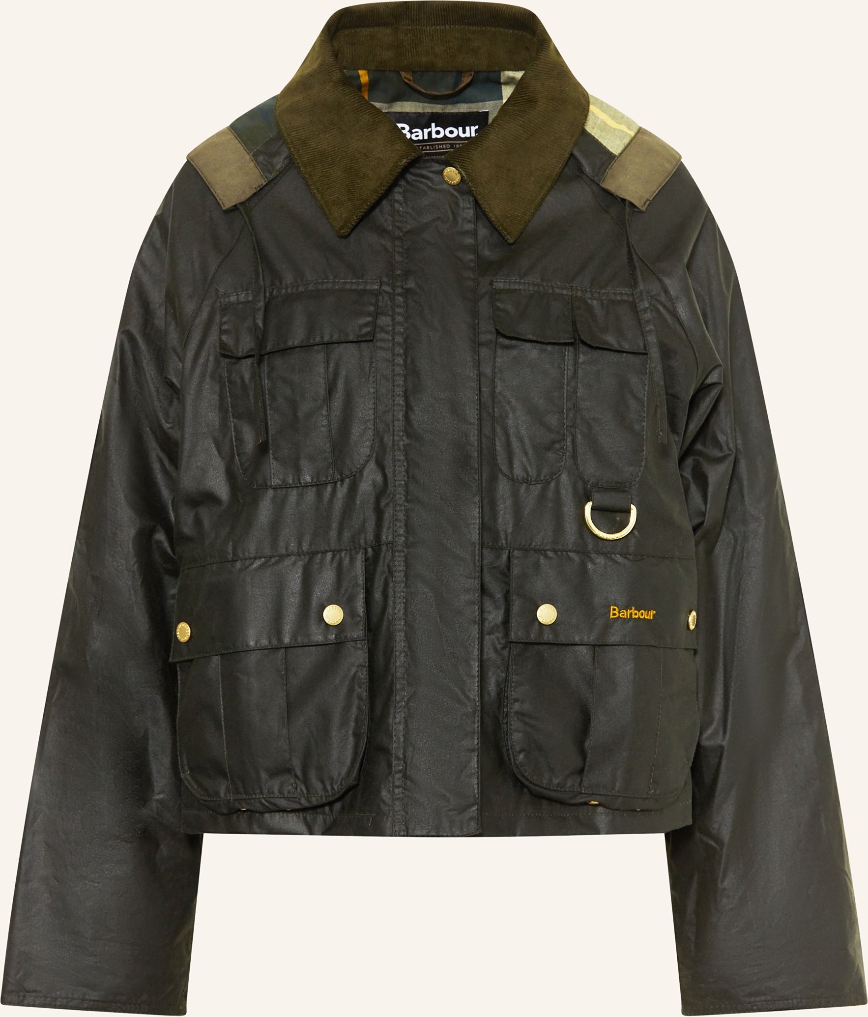 Barbour Fieldjacket Liza gruen