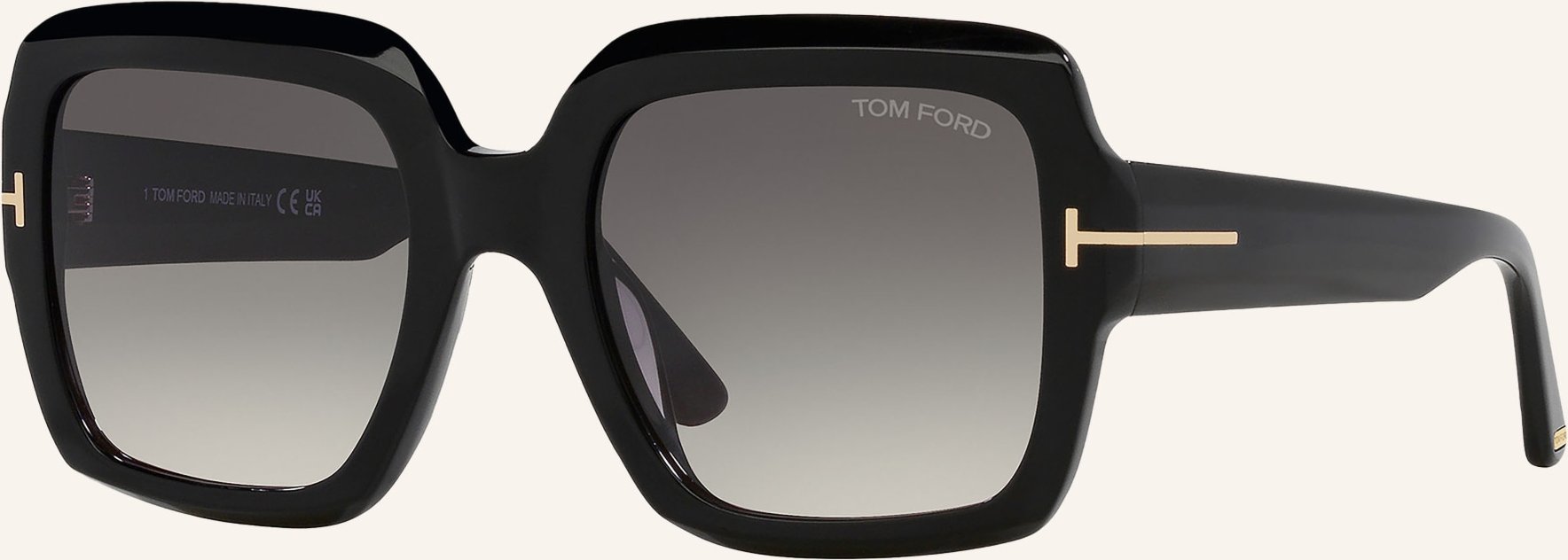 Tom Ford Sonnenbrille tr001783 Kaya schwarz