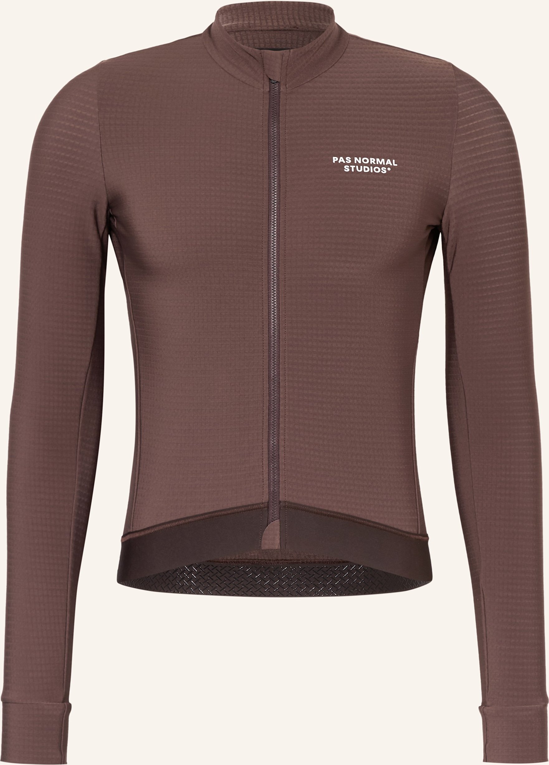 Pas Normal Studios Radtrikot Essential braun
