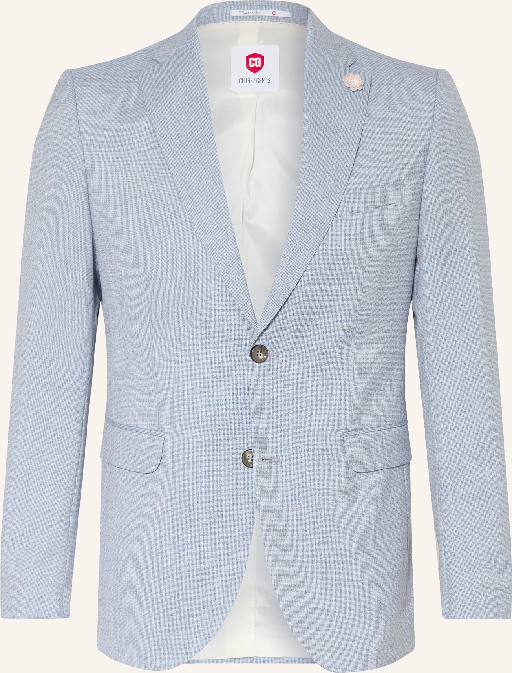 Cg - Club Of Gents Anzugsakko Cg Paul Slim Fit blau