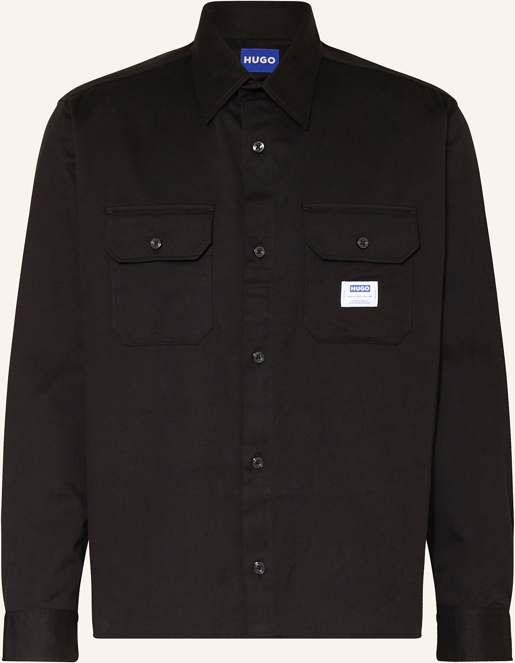 Hugo Overshirt Ekynone schwarz