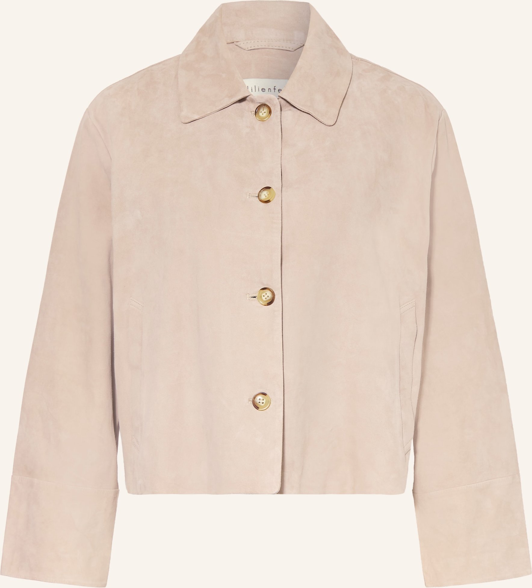 Lilienfels Lederjacke grau