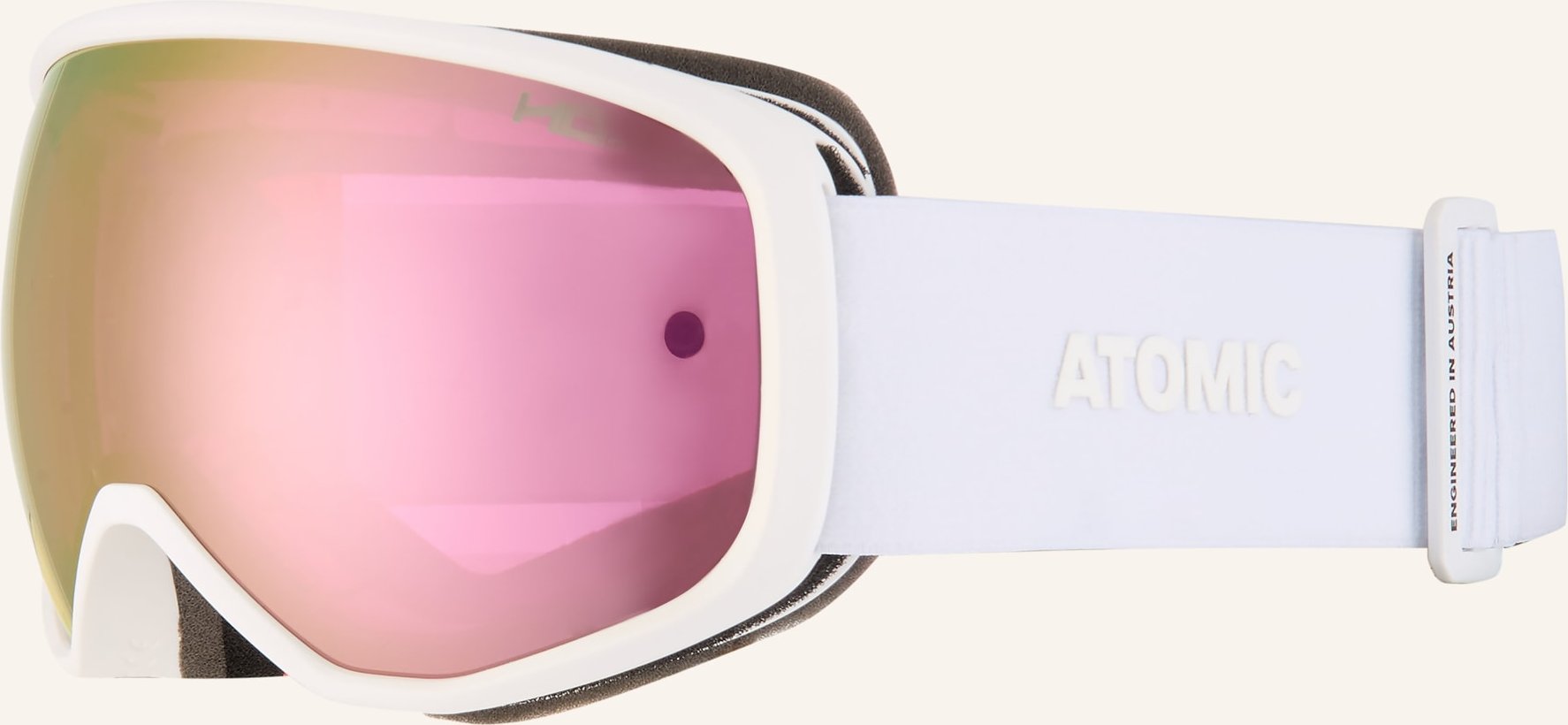 Atomic Skibrille Revent M Hd weiss