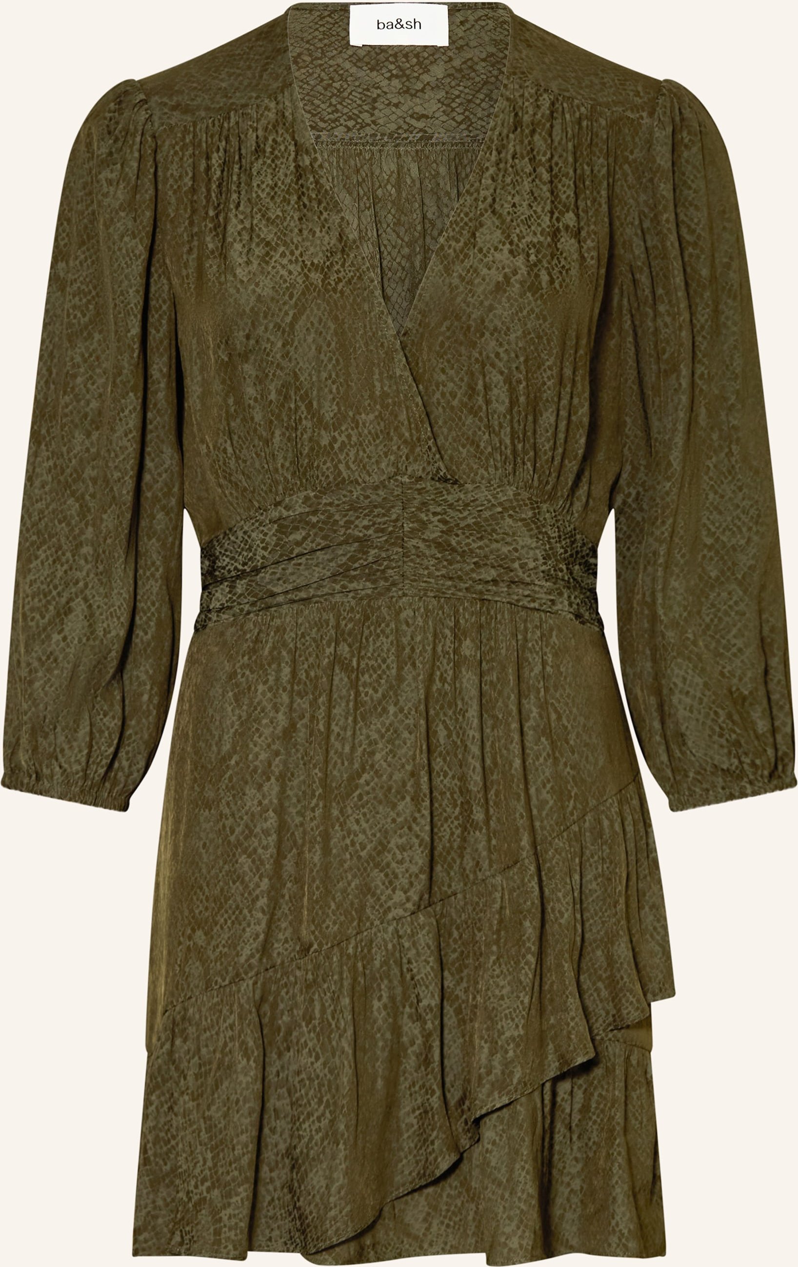 Ba&Sh Kleid Mit 3/4-Arm gruen