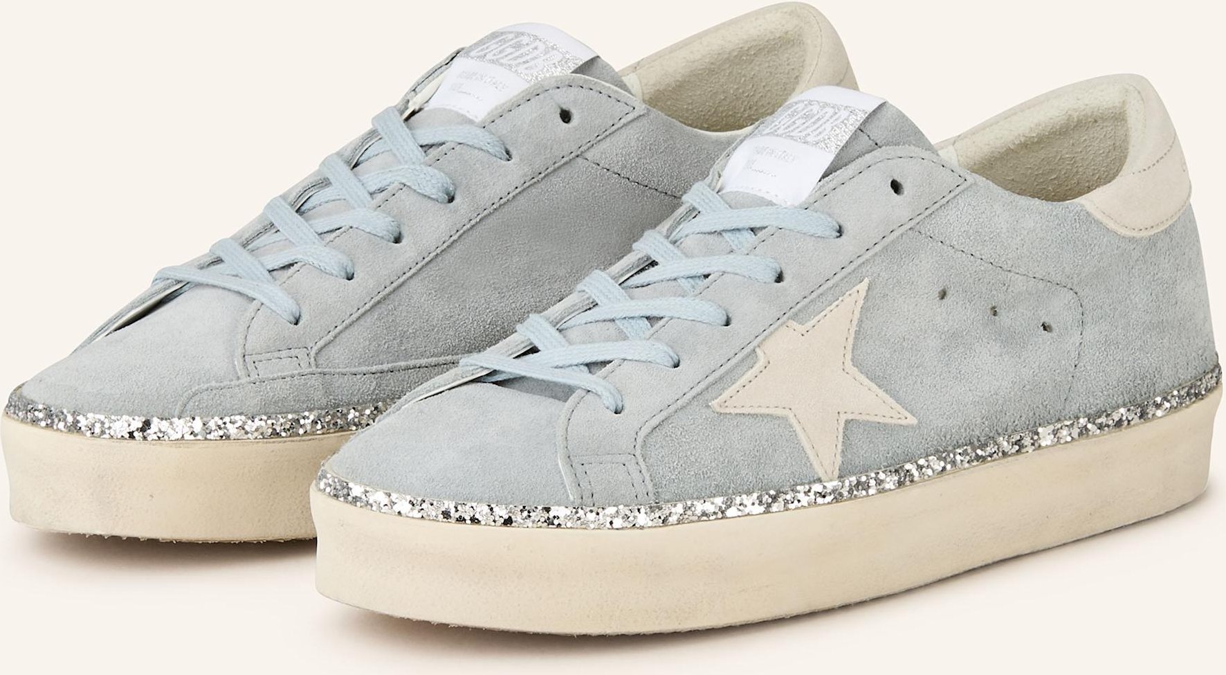 Golden Goose Sneaker Hi Star blau