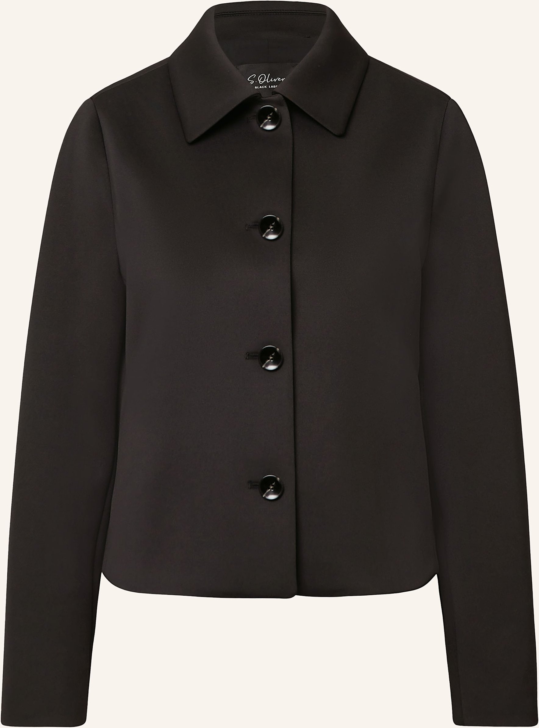 S.Oliver Black Label Jacke schwarz
