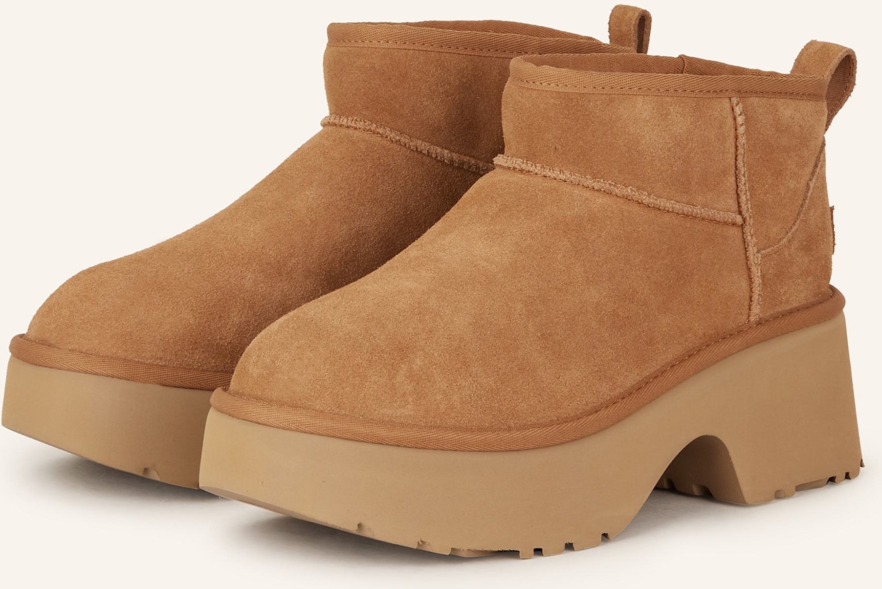 Ugg Plateau-Boots Classic Ultra Mini New Heights braun