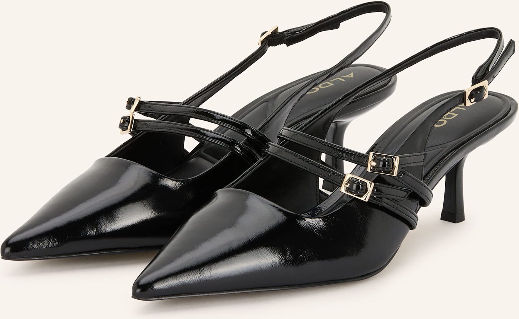 Aldo Mary-Jane-Pumps Halsie schwarz