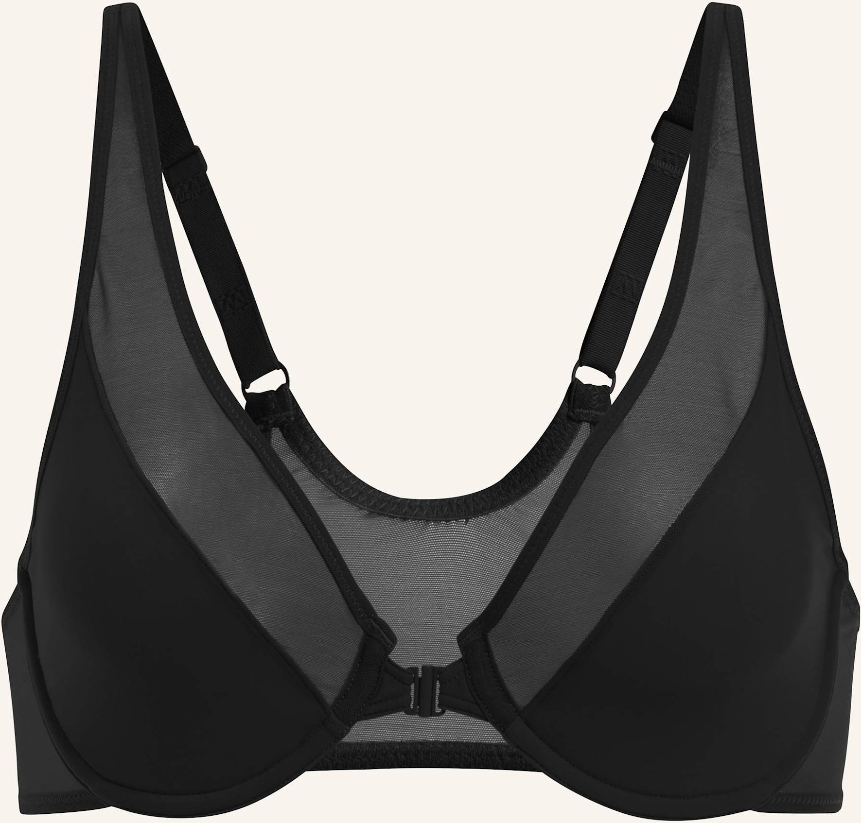 Wolford Bh Sheer Opaque Bra schwarz