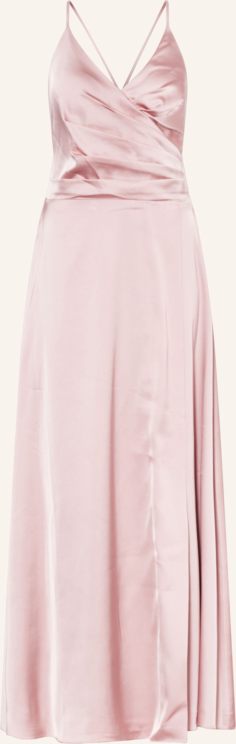 Apart Abendkleid In Wickeloptik rosa