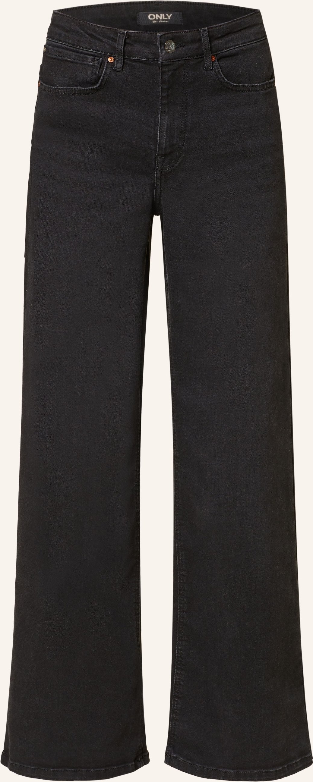 Only Straight Jeans schwarz