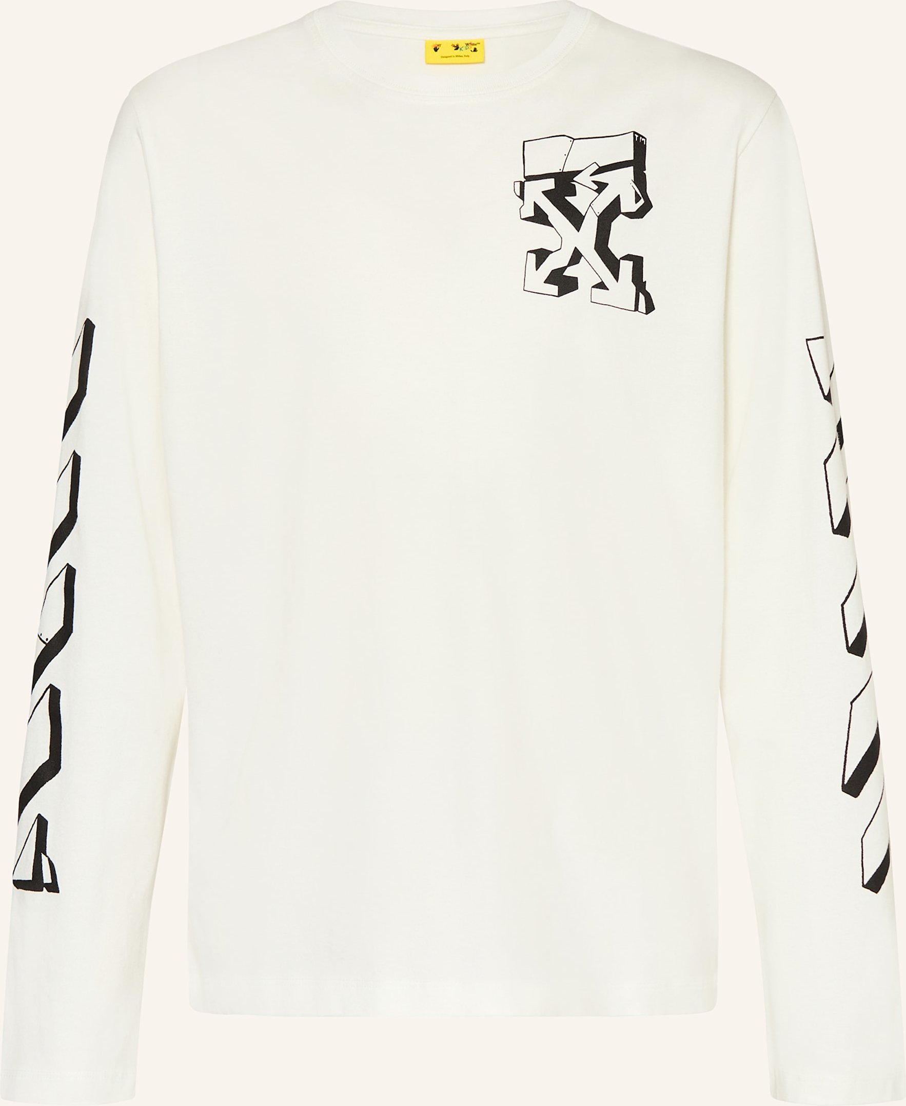 Thumbnail - Off-White Longsleeve weiss