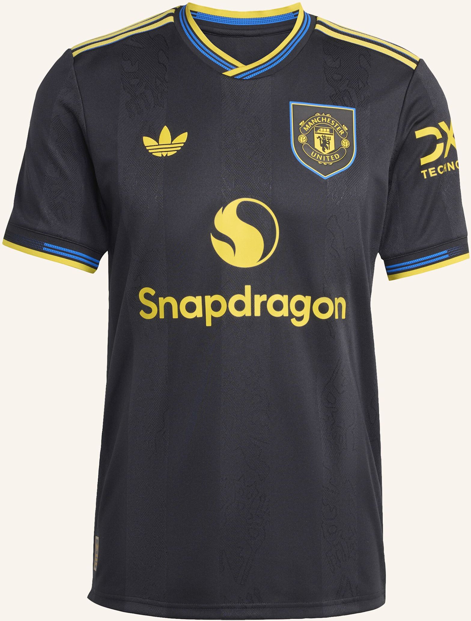 Adidas Manchester United 25/26 Ausweichtrikot Authentic schwarz