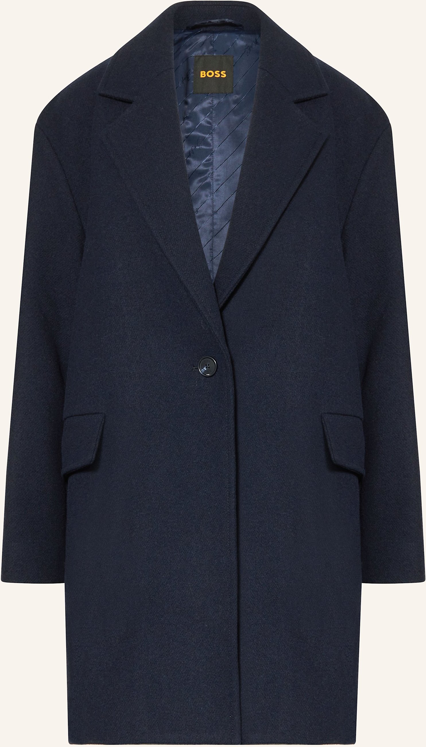 Boss Mantel Calesara blau