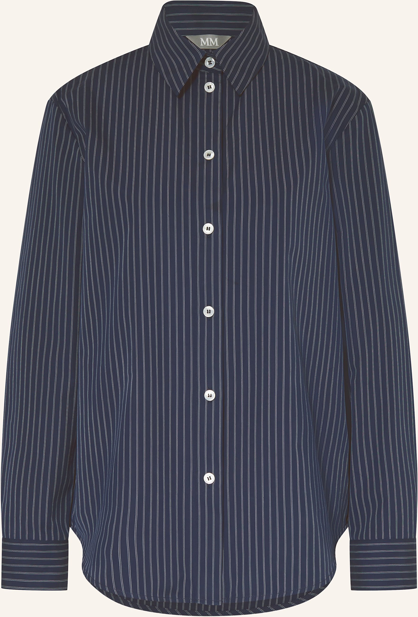 Mm Hemdbluse Effige blau