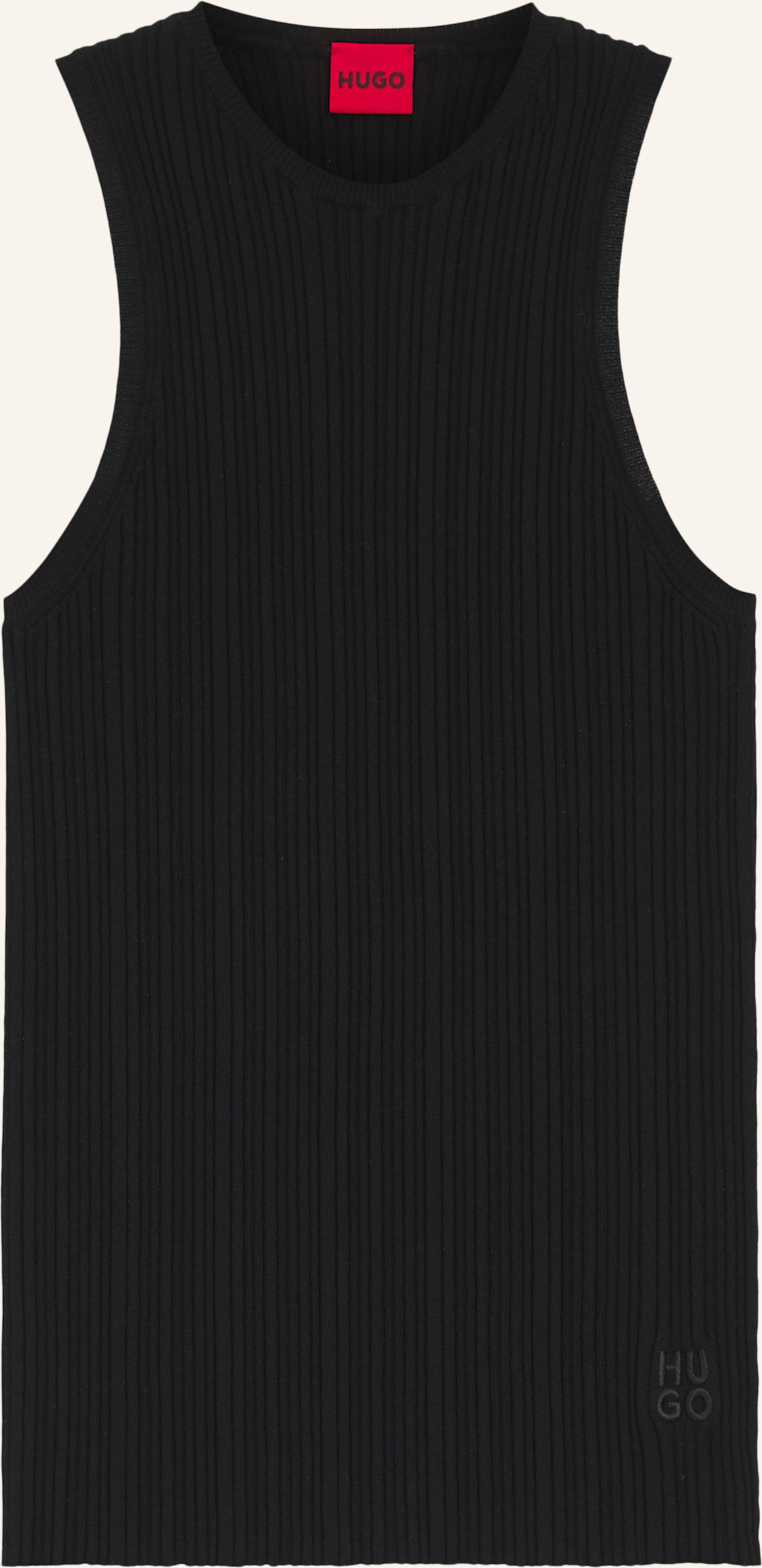 Hugo Casual Top Sarepla Slim Fit schwarz