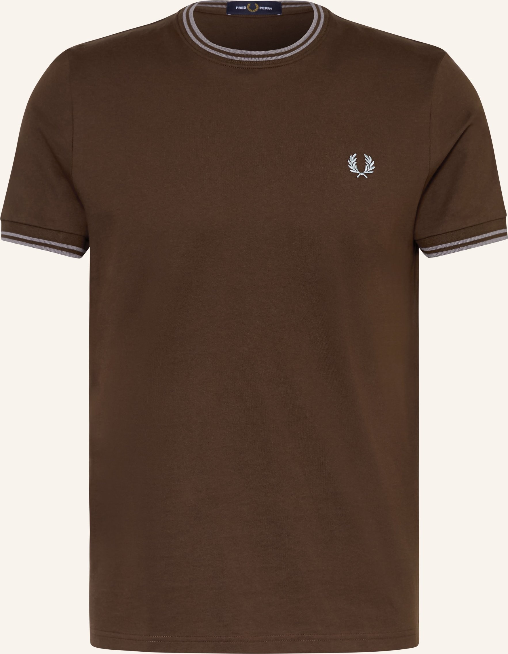 Thumbnail - Fred Perry T-Shirt braun