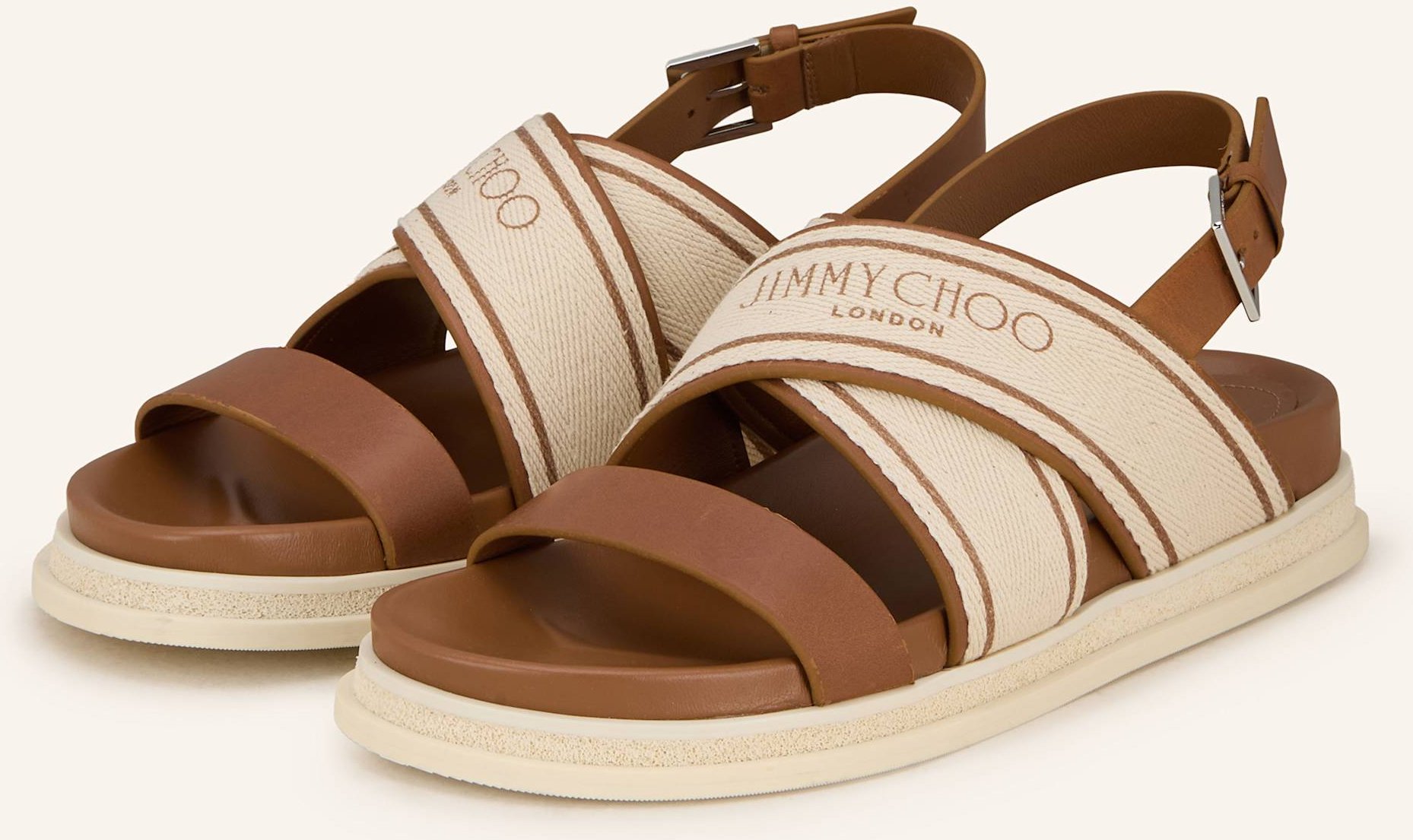Thumbnail - Jimmy Choo Sandalen Joa braun