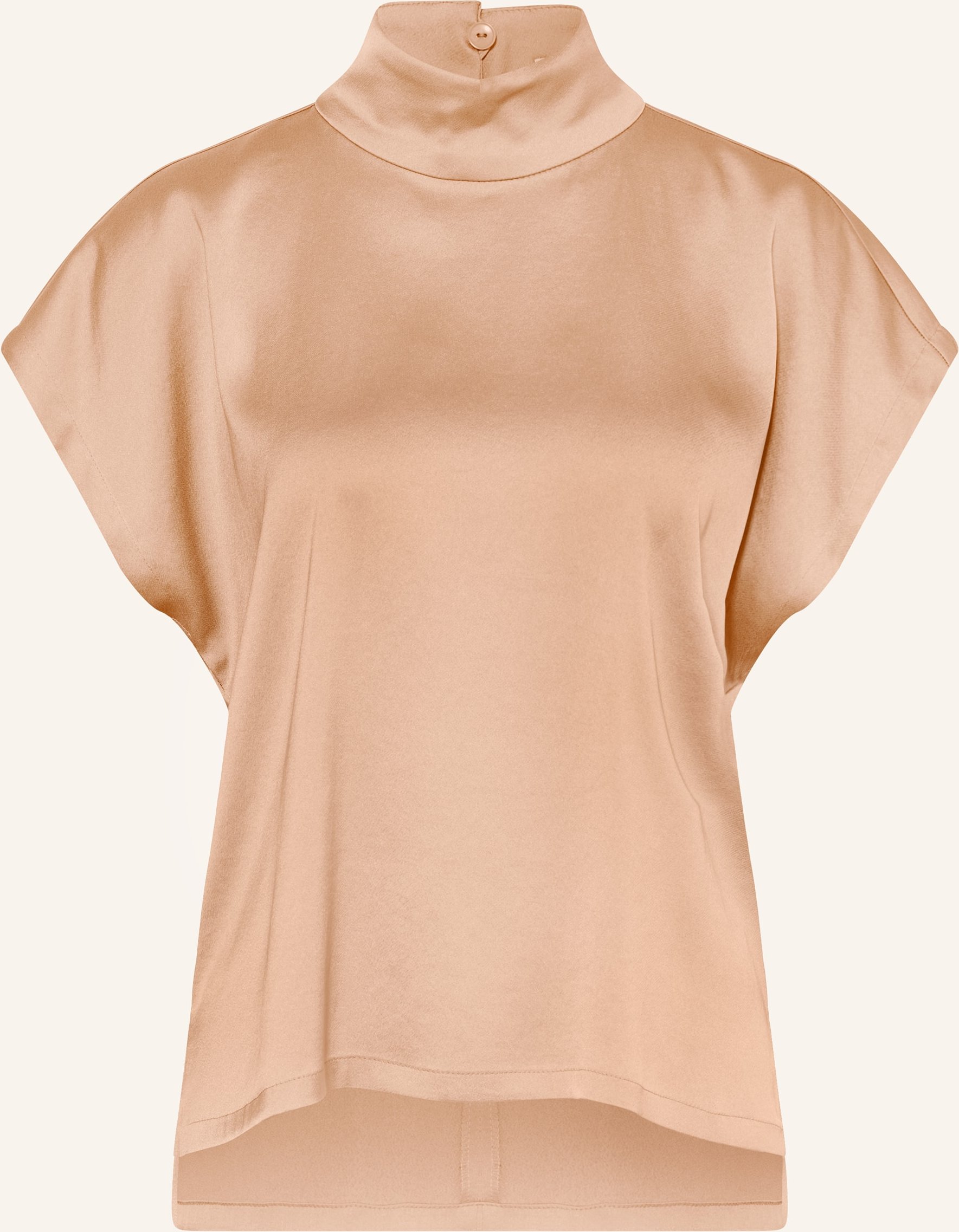 Drykorn Blusenshirt Alaria_1 Aus Satin braun