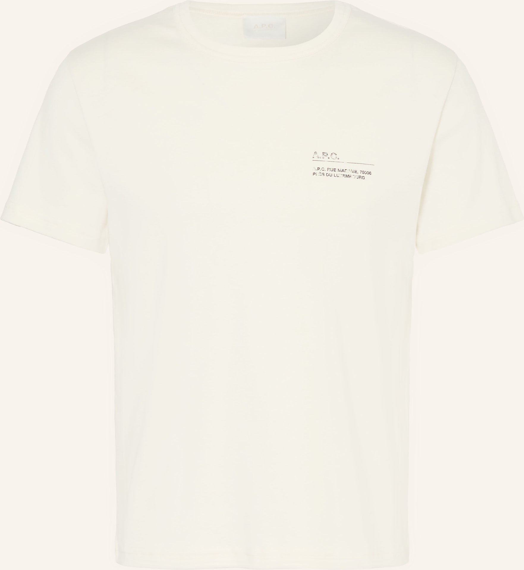 A.P.C. T-Shirt Niclas beige