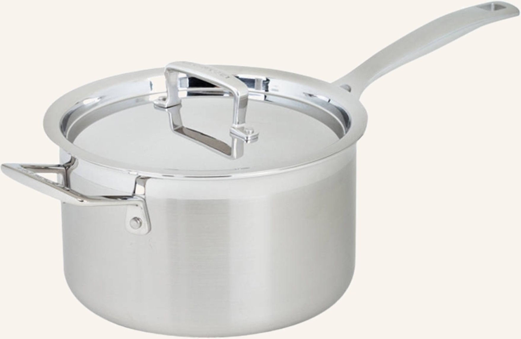 Le Creuset Profitopf 3-Ply silber